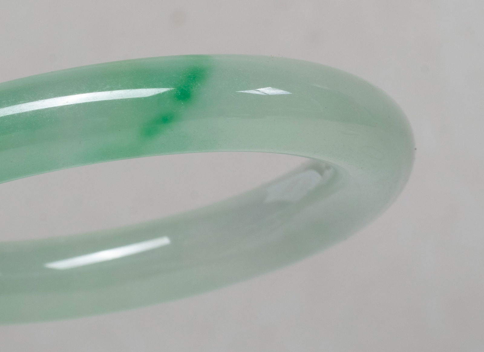 Chinese Jade/ Colored Stone Bangles - 6