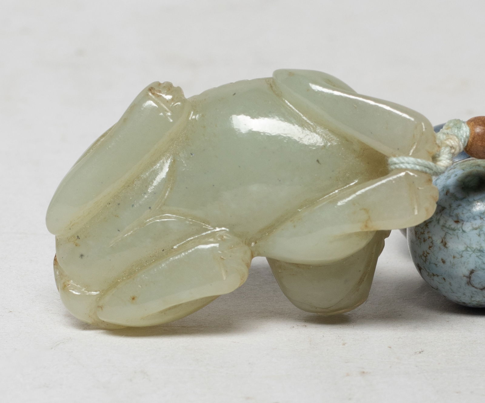 Chinese Agate, Jade Prayer Beads - 7