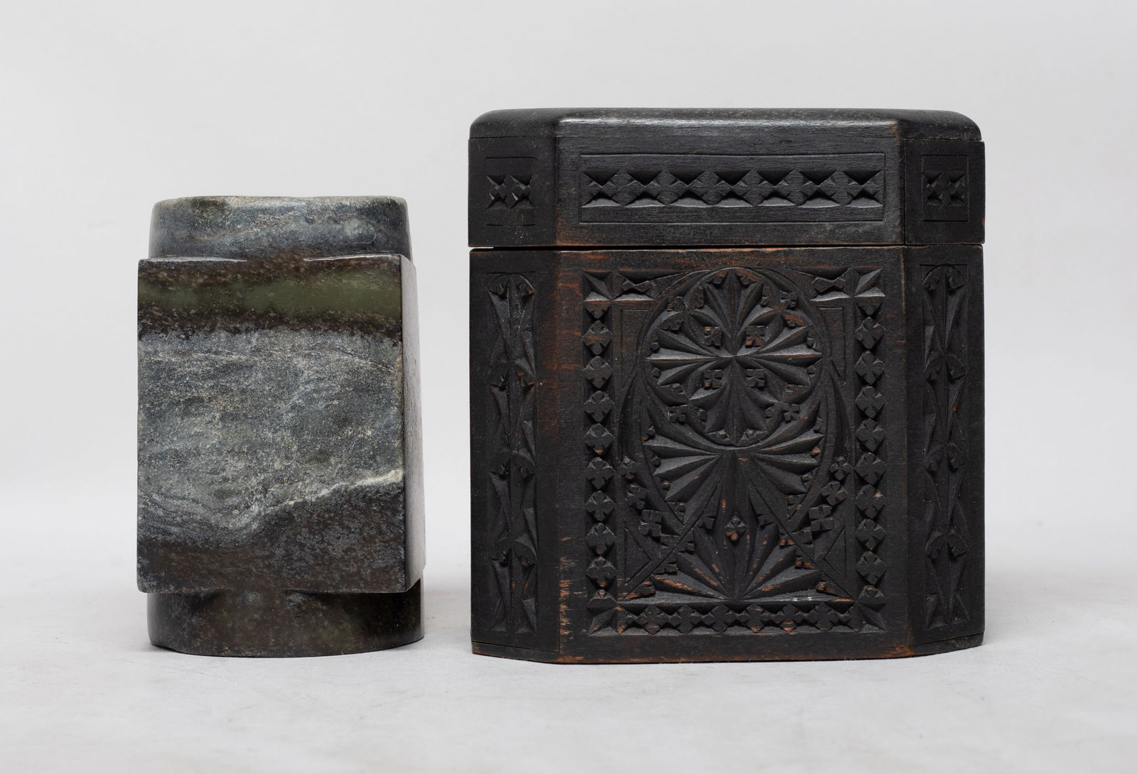 Large Chinese Jade Sculpture w/ Box (1 of 12)