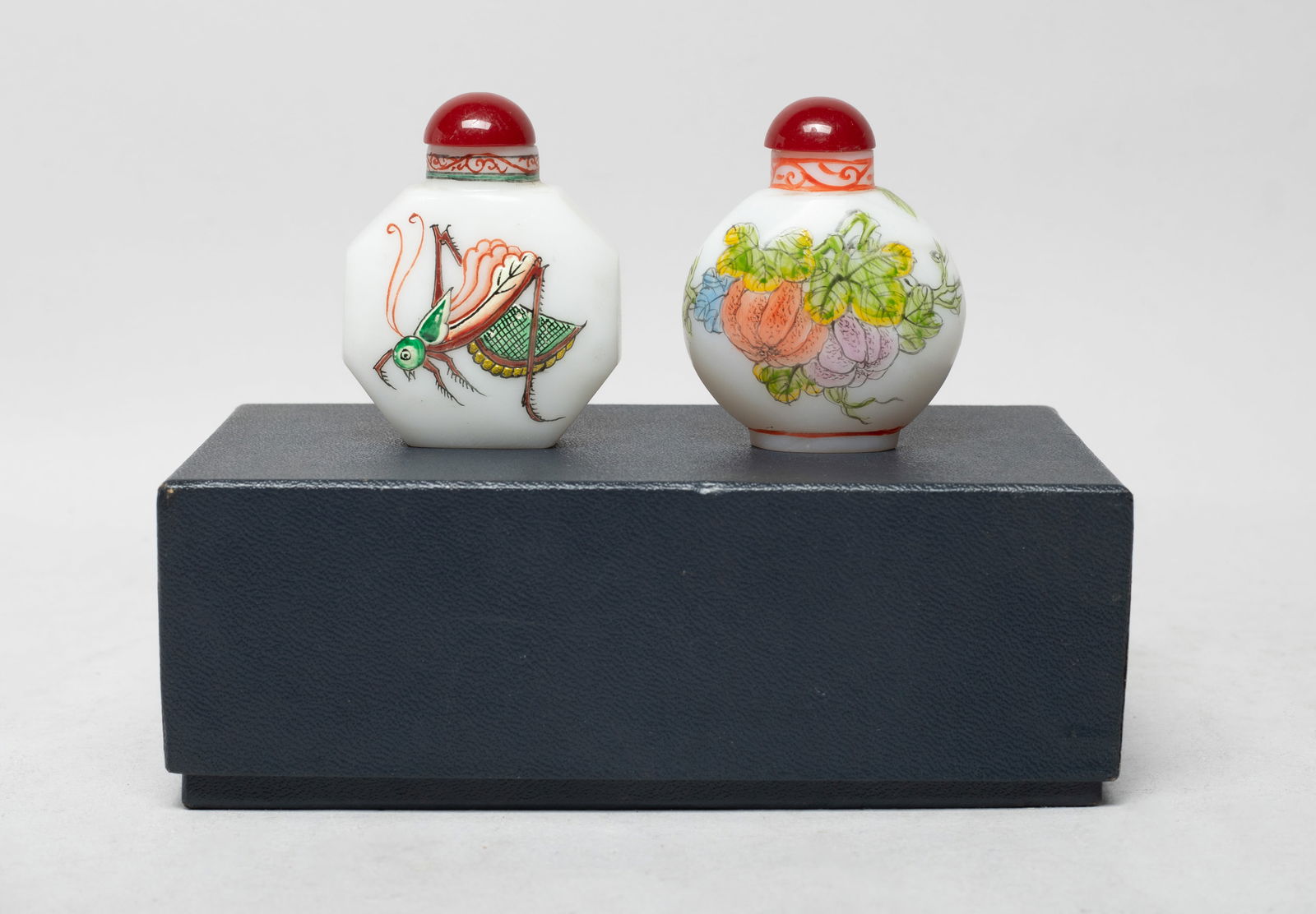 Two Chinese Peiking Glass Snuff Bottles (1 of 10)