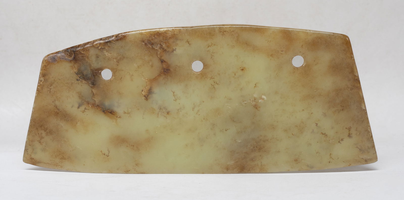 Large Chinese Russet Jade Axe (1 of 9)