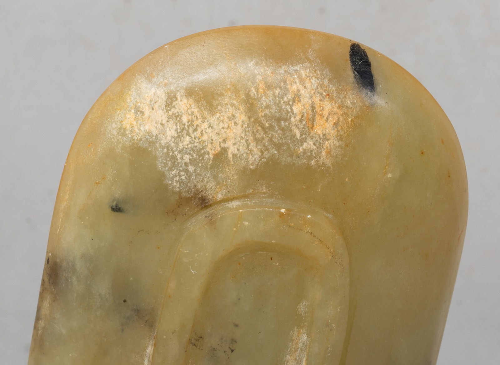 Chinese Translucent Jade Long Plate - 10