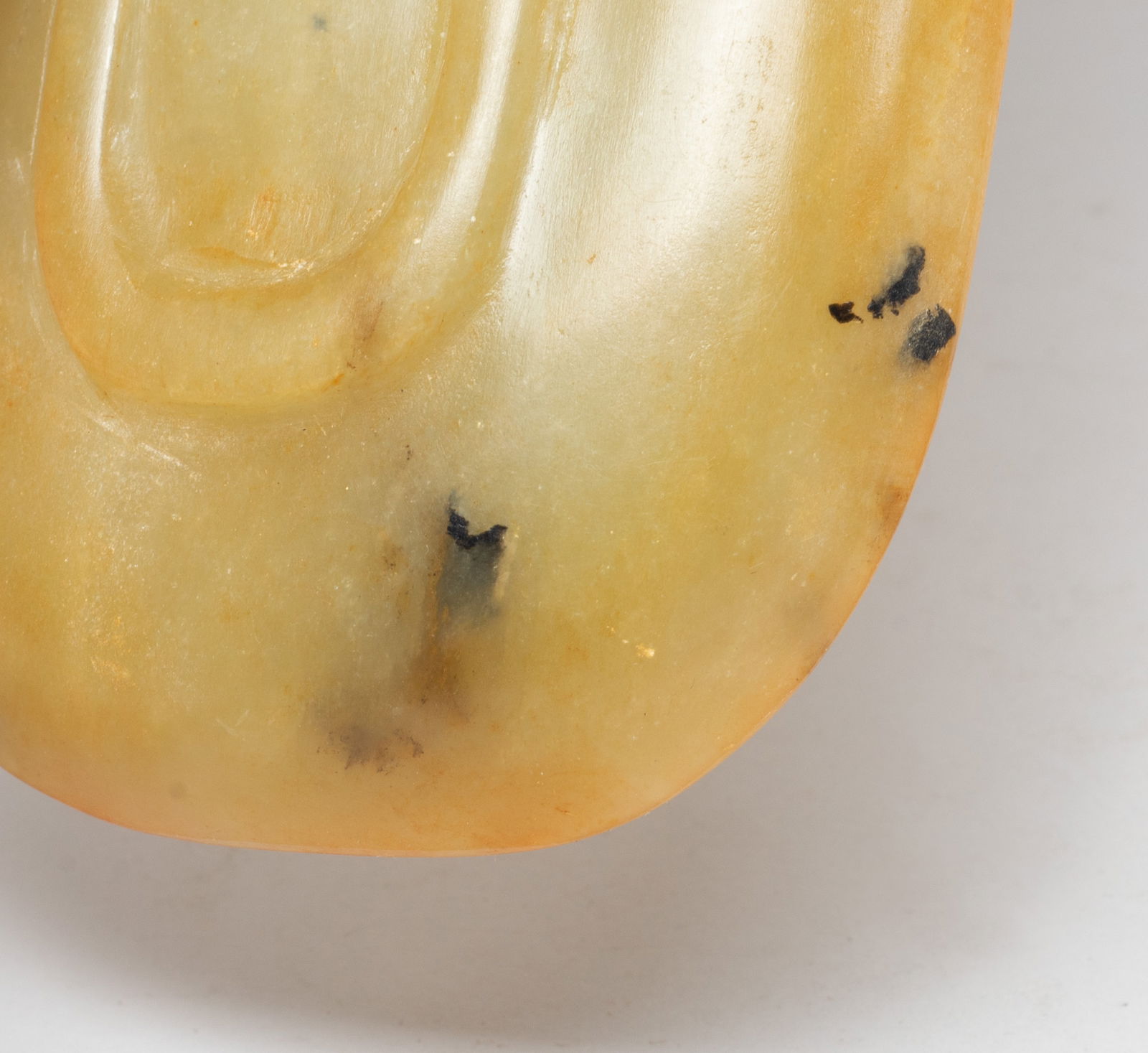 Chinese Translucent Jade Long Plate - 11