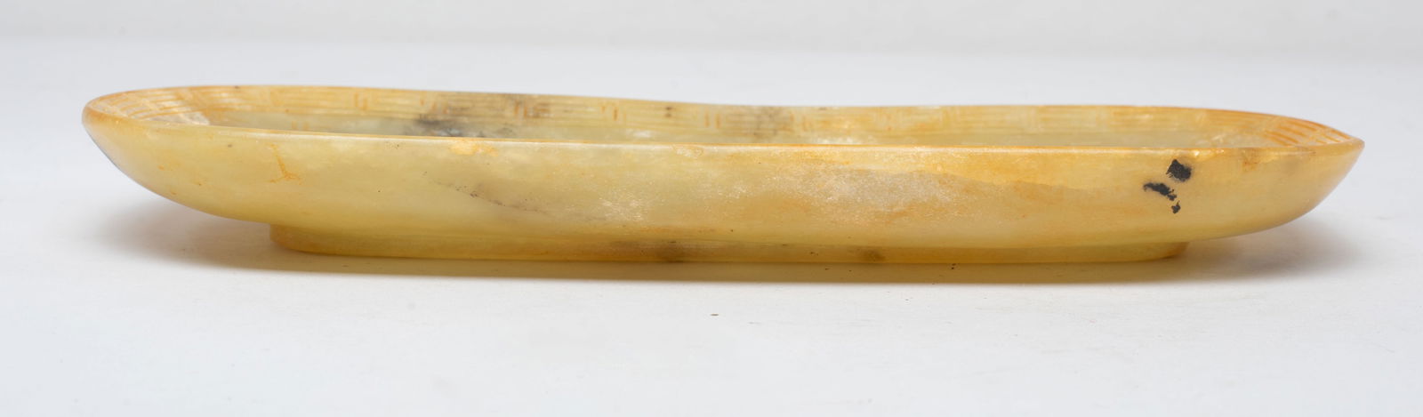 Chinese Translucent Jade Long Plate - 9