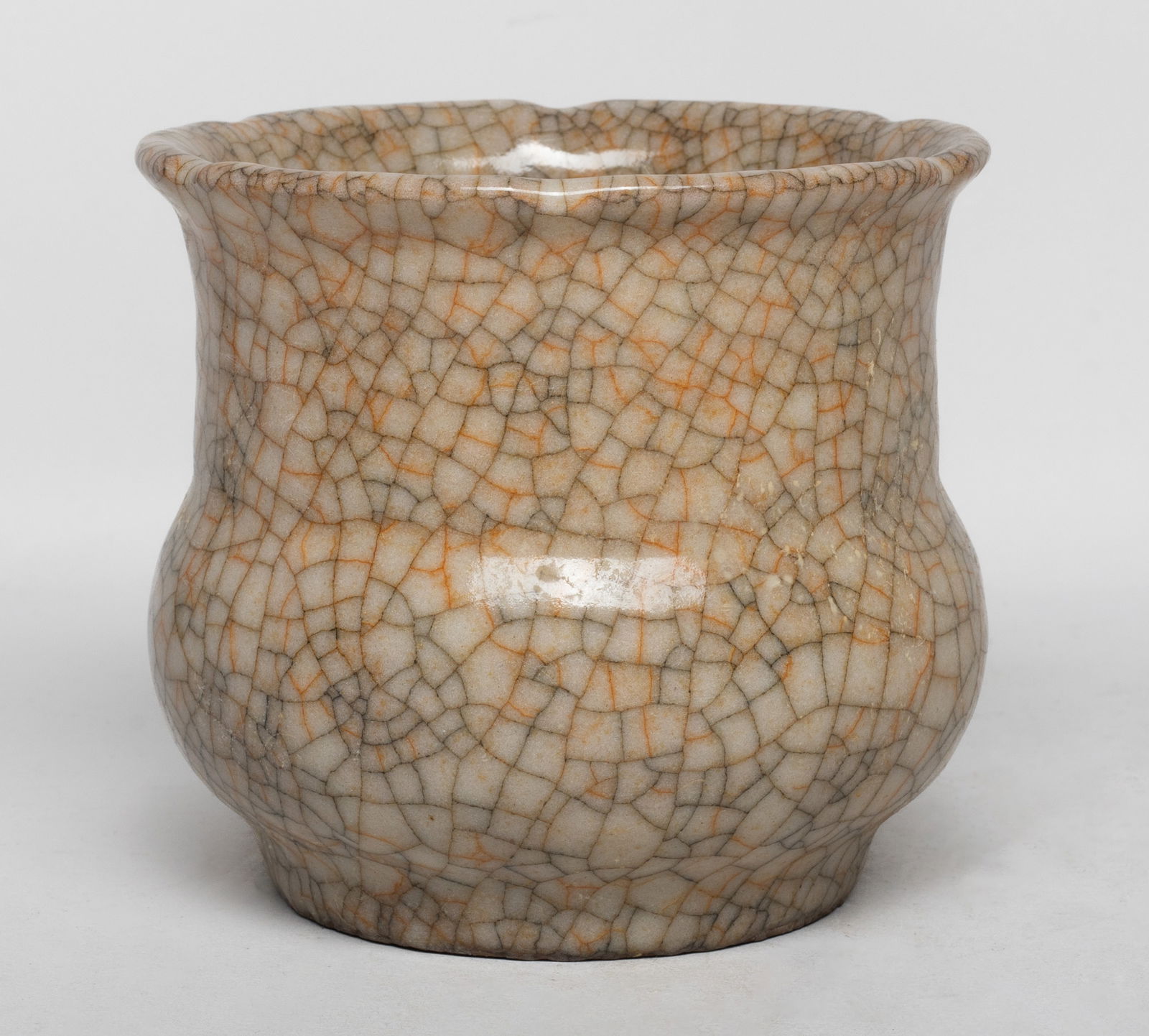 Chinese Ge Ware Porcelain Censer (1 of 10)