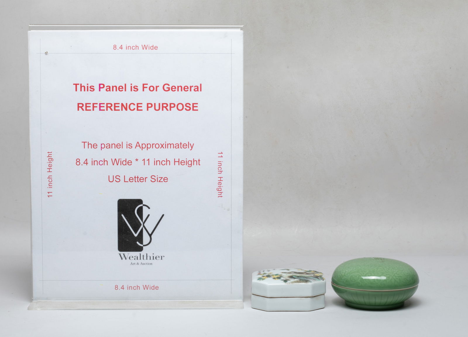 Two Chinese Export Porcelain Ink Boxes - 2