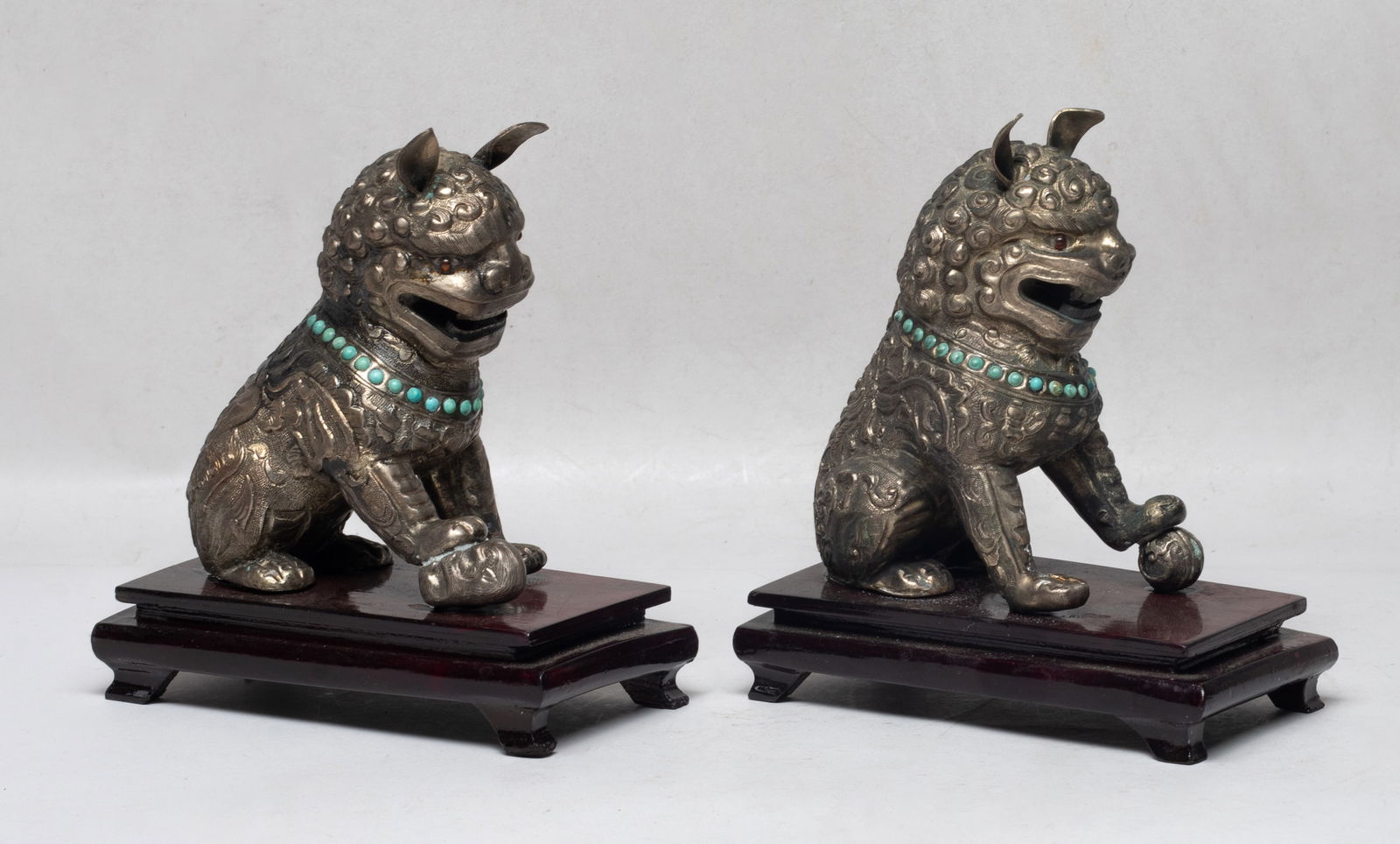 Two Chinese Sculptures of Foo-dog (1 of 13)