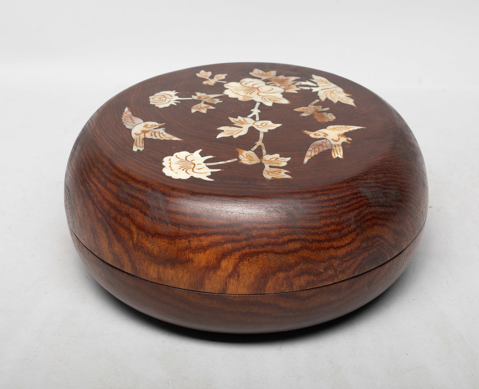Chinese Wood Inlaid MOP Box (1 of 13)
