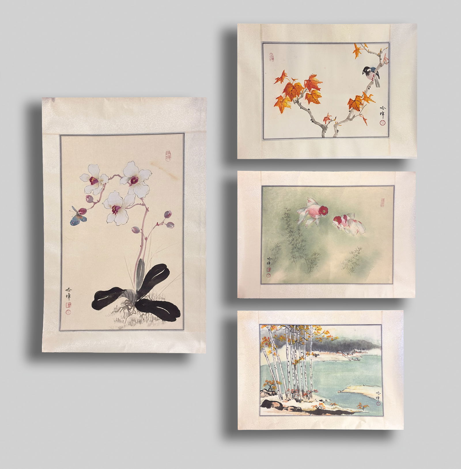 Estate Chinese Water Color Paintings (1 of 20)