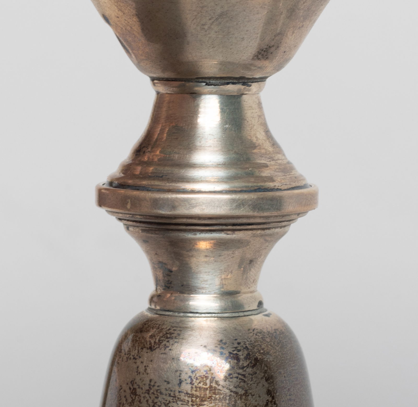 Set Sterling Silver Candlesticks - 7