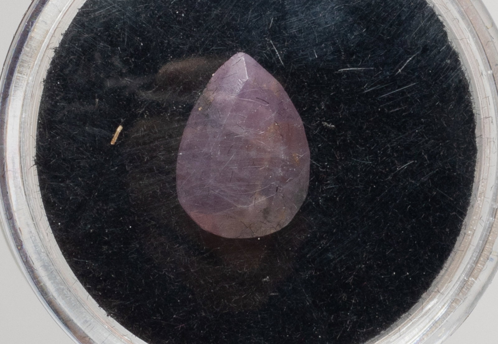 Estate Cut Ruby Stone Ring Face - 5