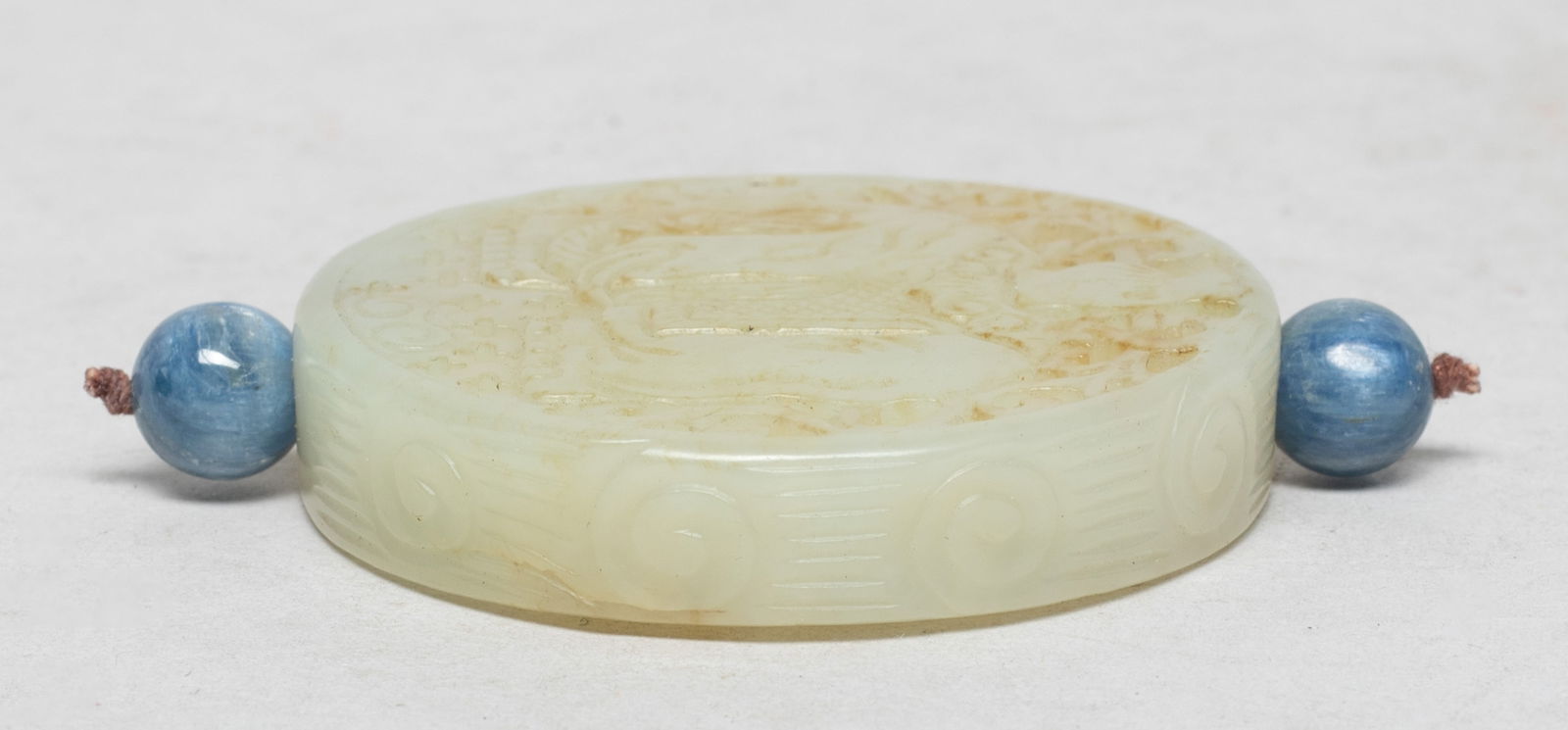 Chinese Export Jade Pendant - 3