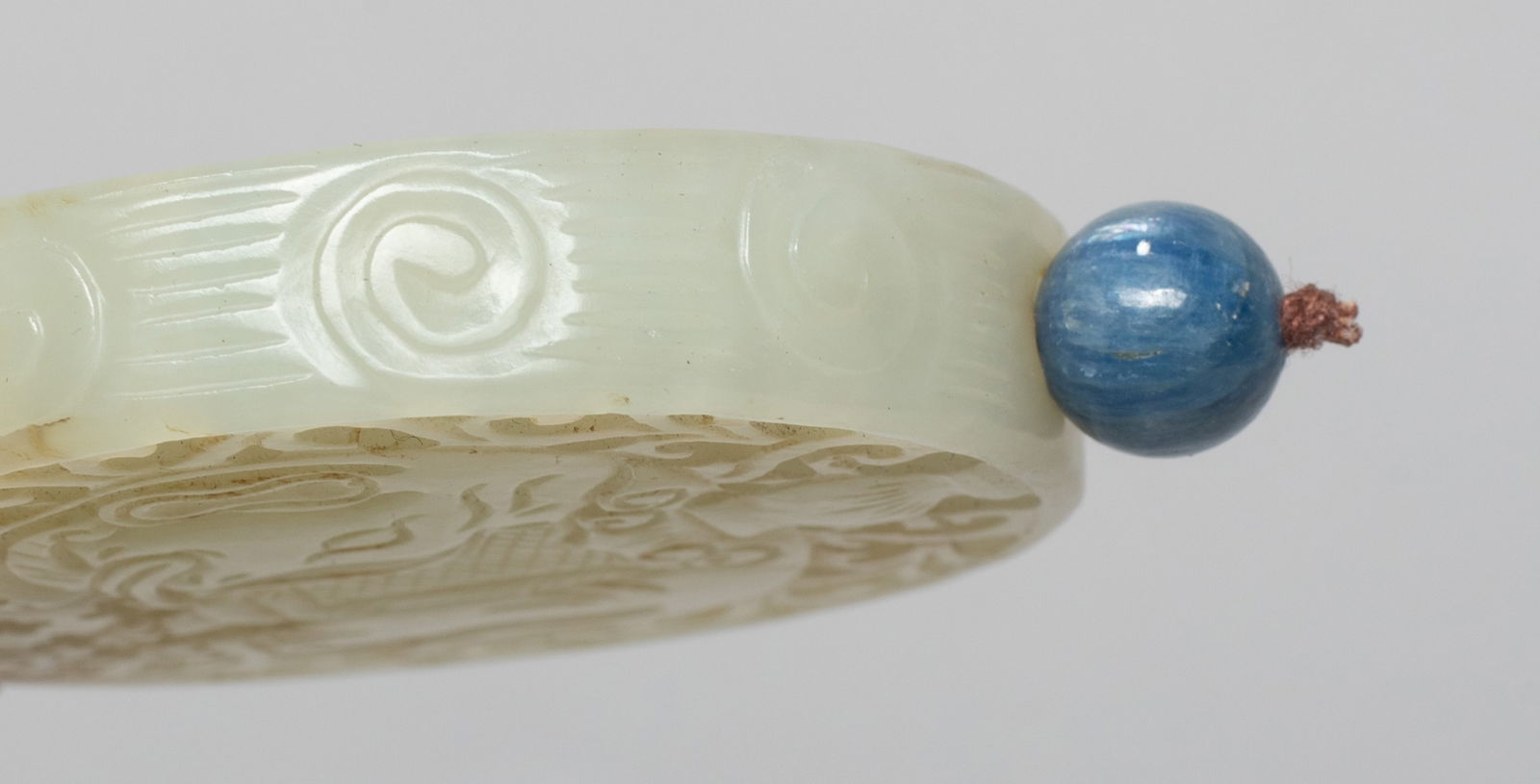 Chinese Export Jade Pendant - 5