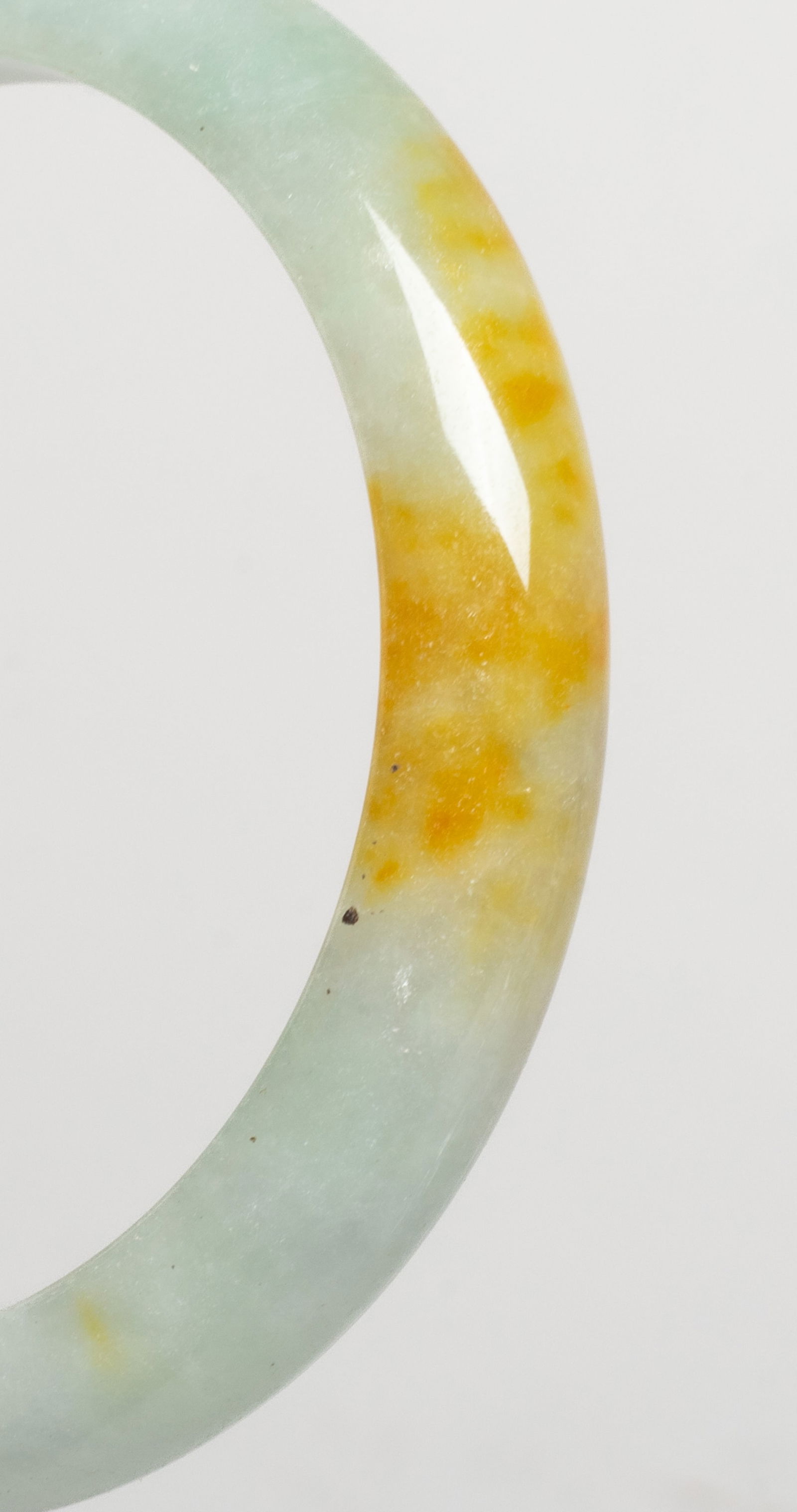 Chinese Export Jade Bangle - 4