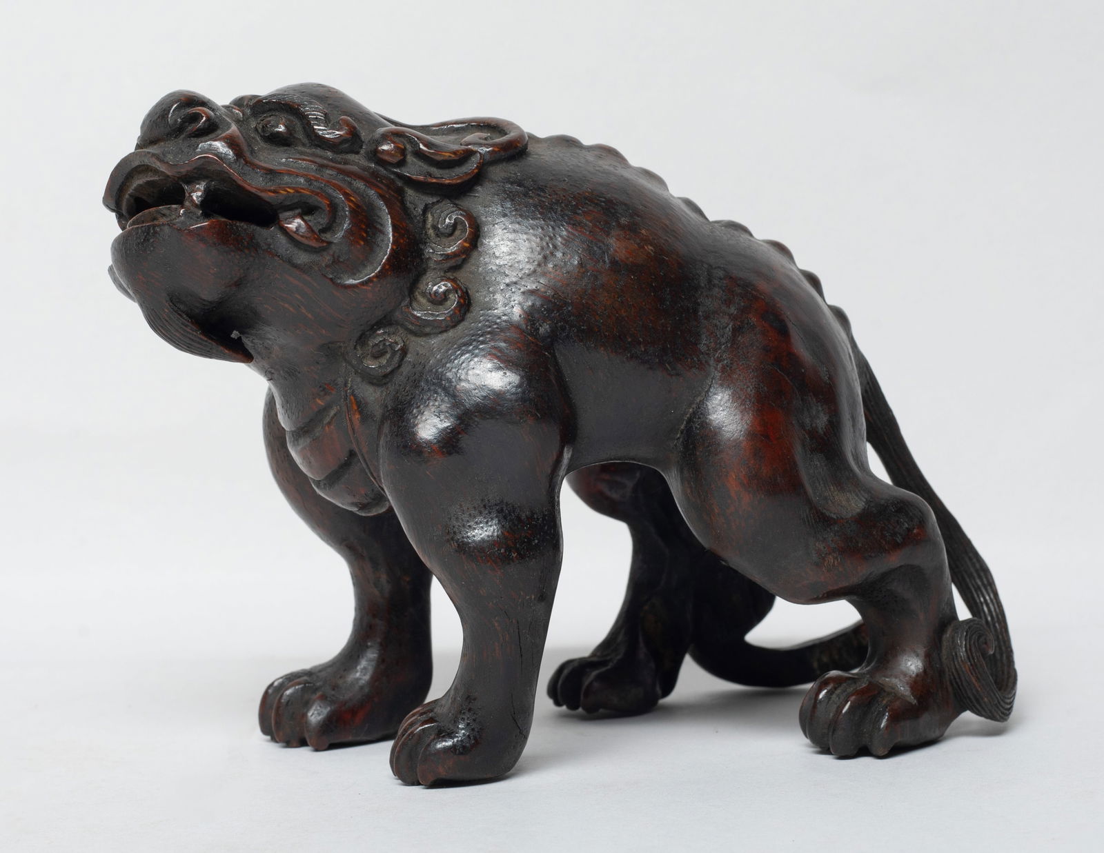 Chinese Agarwood Sculpture of Beast (1 of 11)