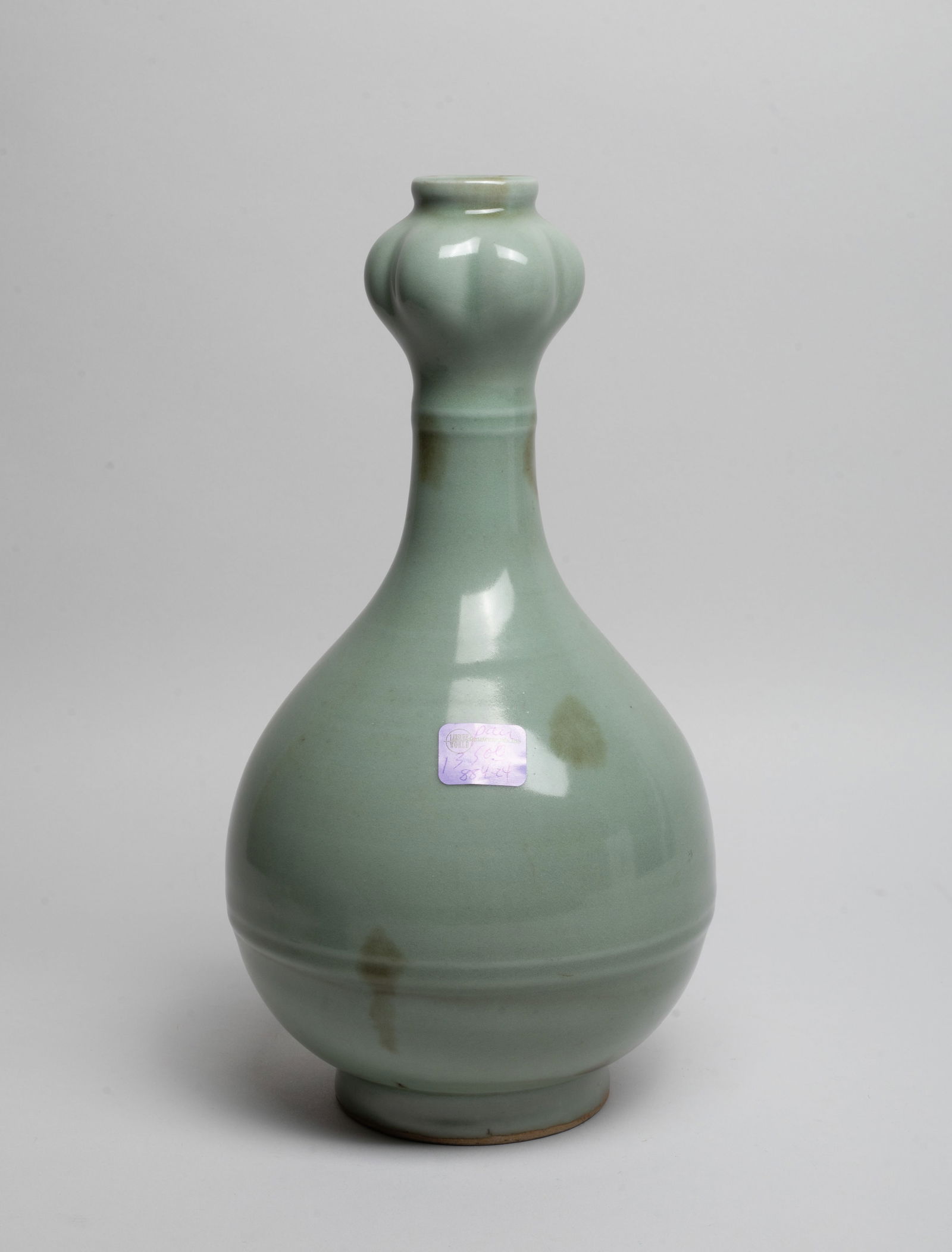 Tall Chinese Longquan Porcelain Vase (1 of 9)