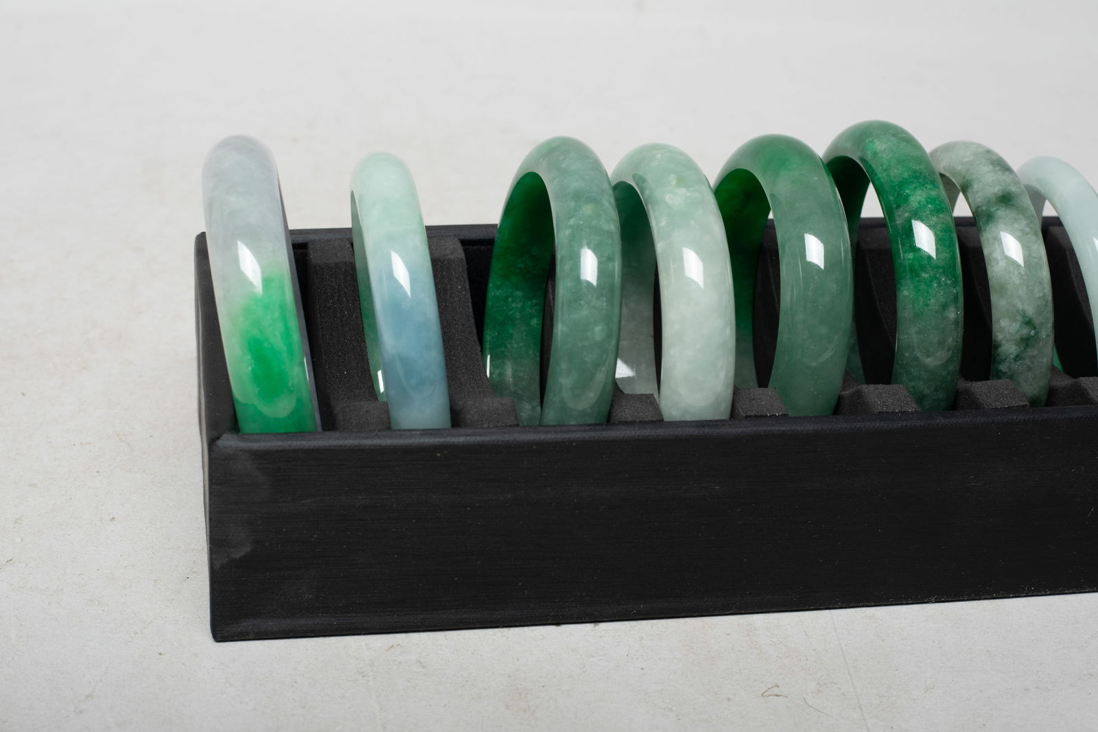 Estate Set Chinese Export Bangles - 3