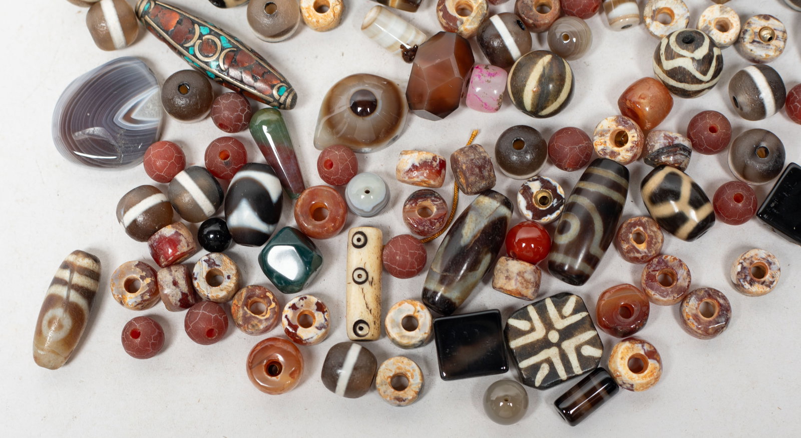 Large Set Mixed Chinese Export Beads - 6