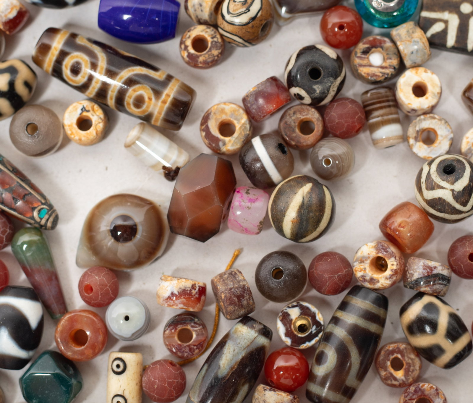 Large Set Mixed Chinese Export Beads - 8