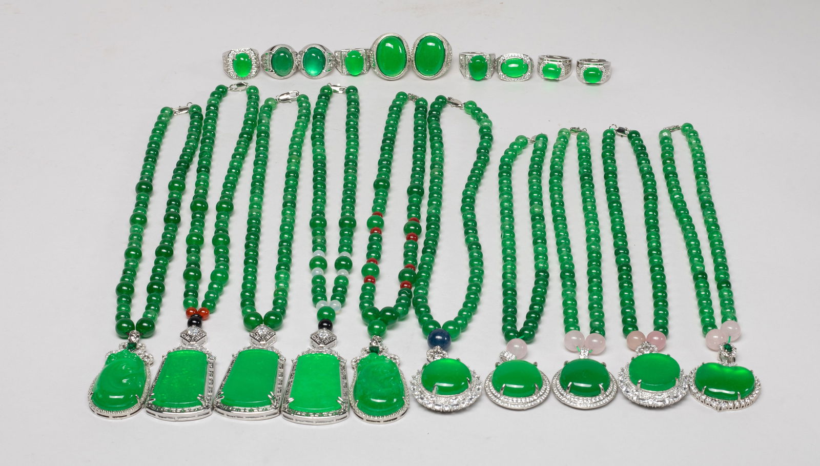 Chinese Export Colored Stone Jewelry (1 of 15)