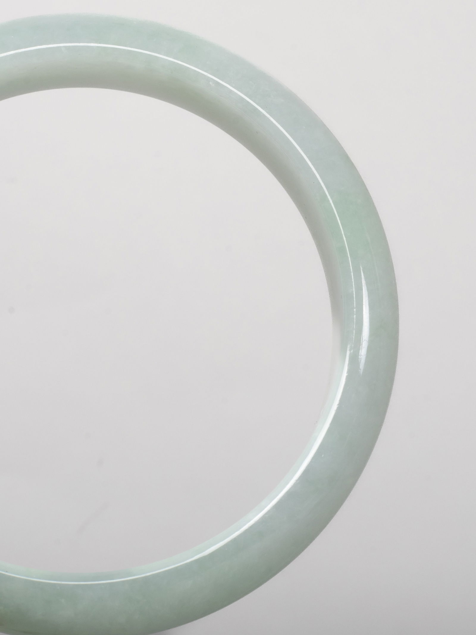 Three Chinese Export Jade Bangles - 11