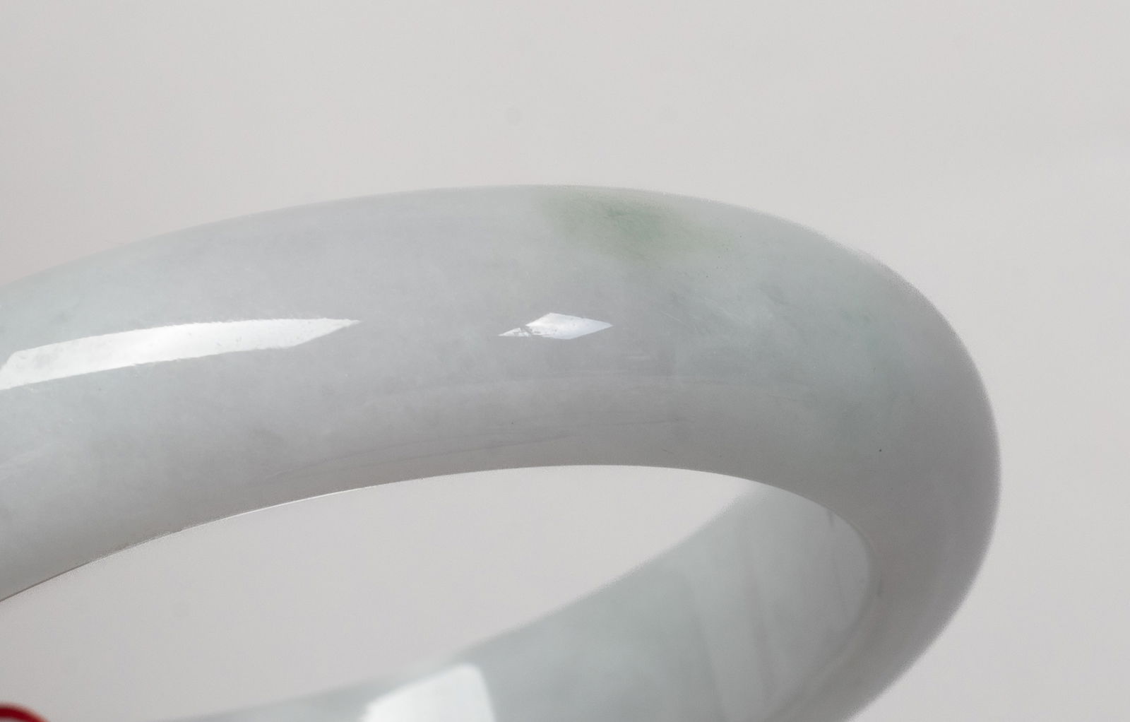 Three Chinese Export Jade Bangles - 3