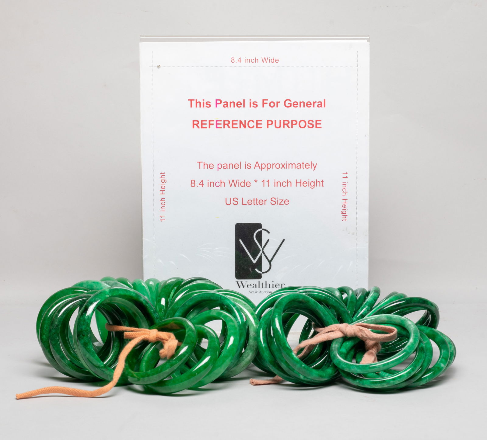 Chinese Export Colored Stone Bangles - 2