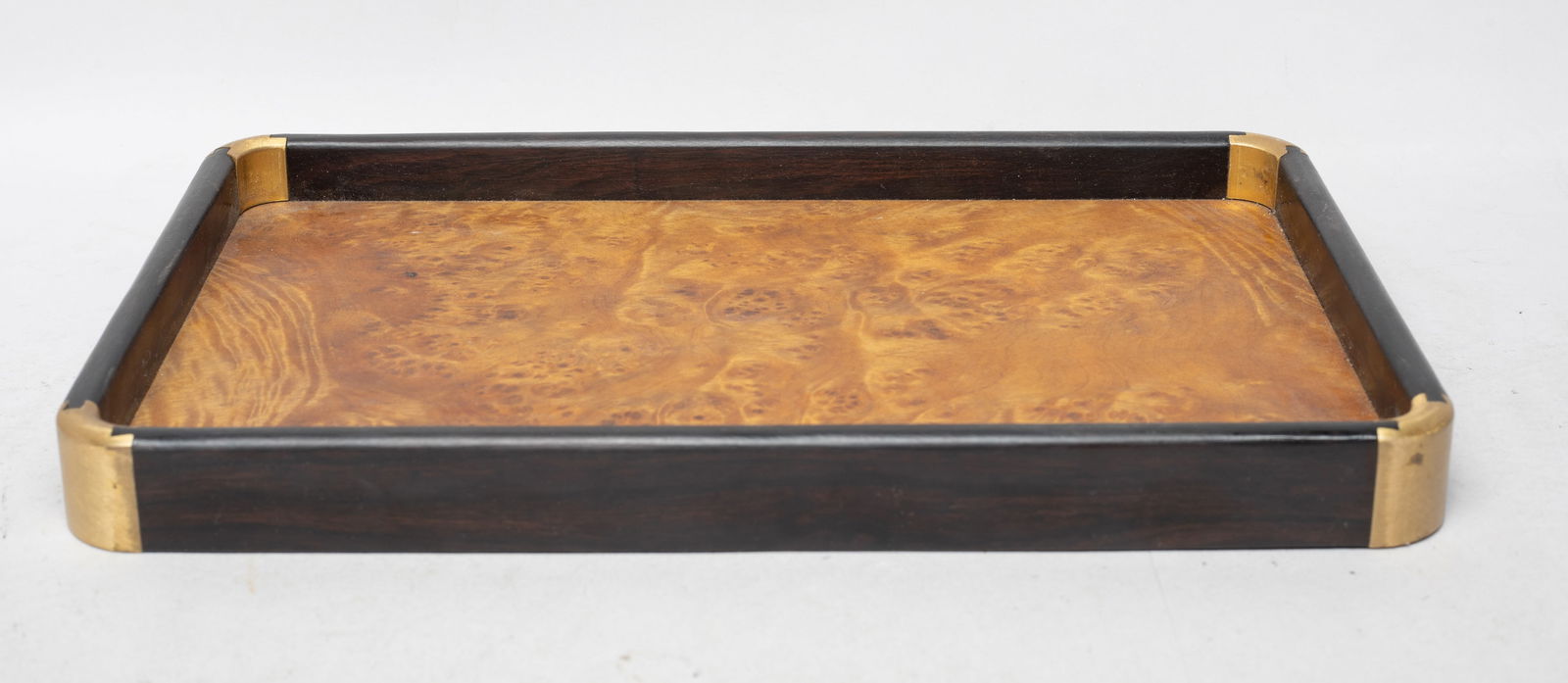 Collectible Vintage Chinese Wood Tray: Vintage Chinese wood tray of rectangular shape. Approx. 12.1*8.1 inch.