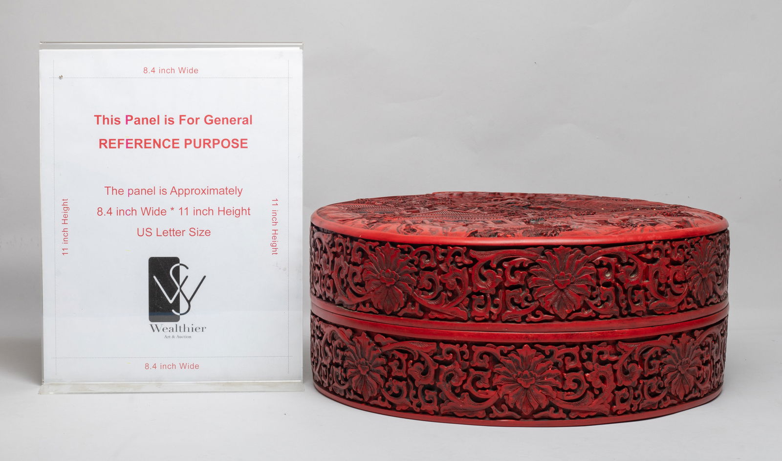 Massive Chinese Round Shape Box - 2