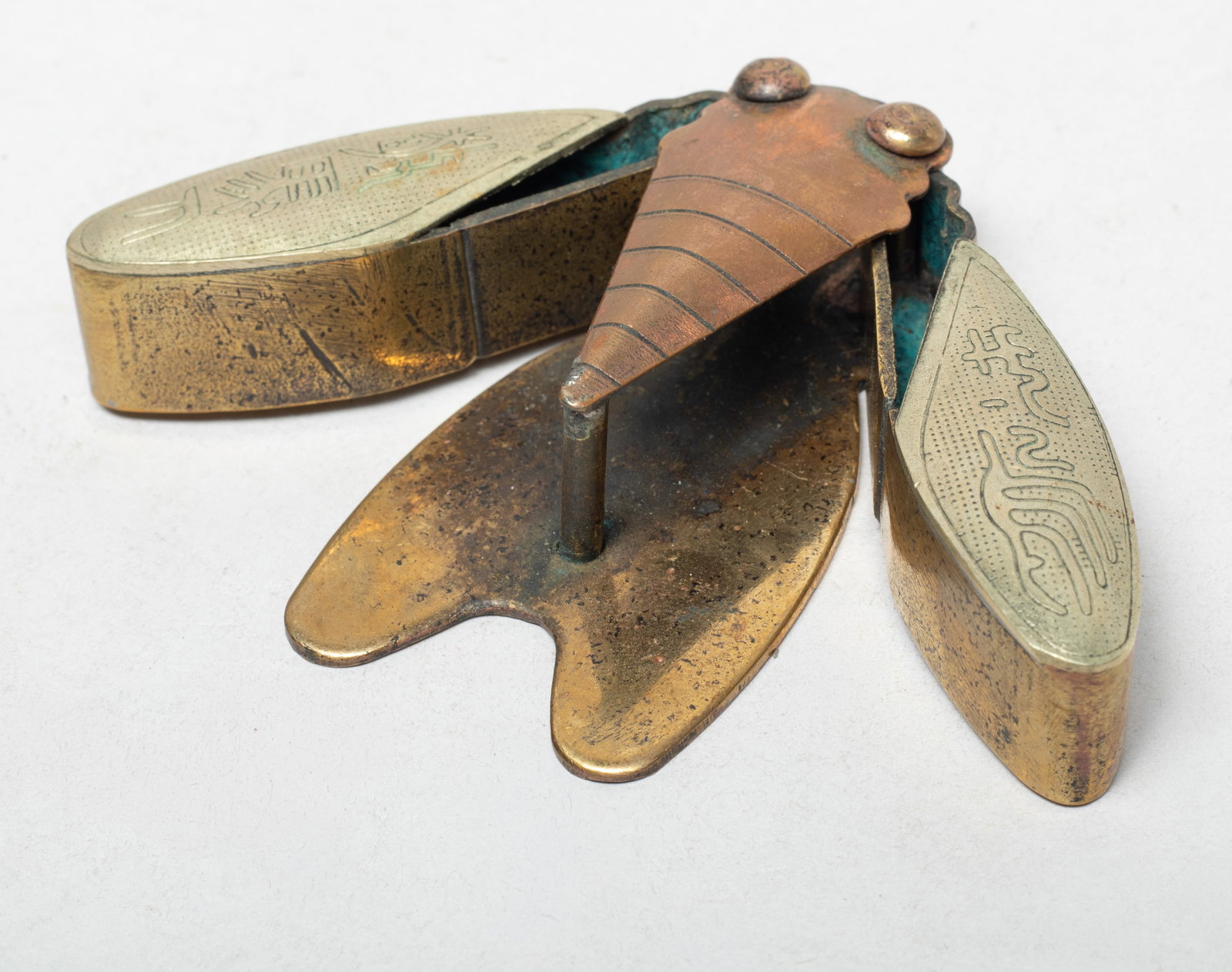 Two Chinese Export Ink Boxes - 8