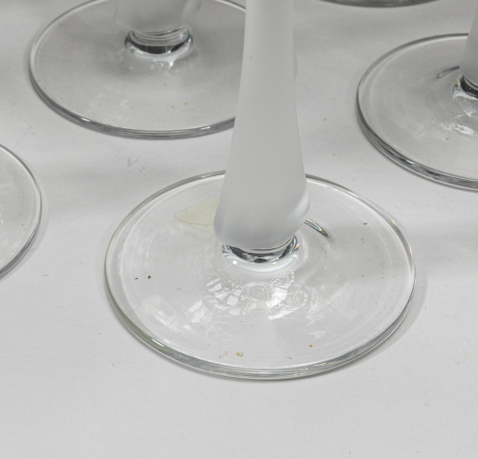 Large Sets Mikasa Wind Drift Crystal Cups - 5