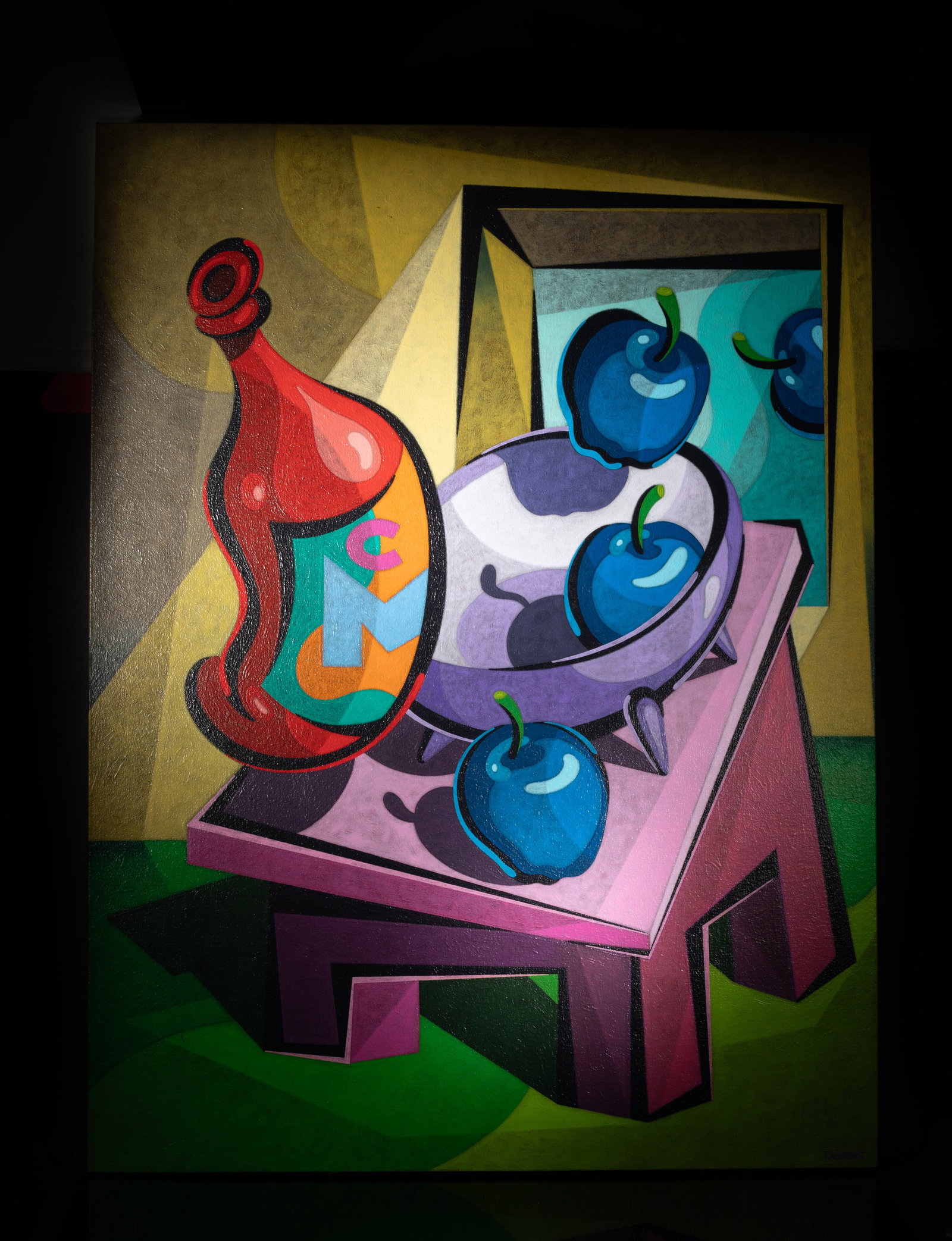 Jeffery Downs Oil on Canvas: Not So Still Life (1 of 10)