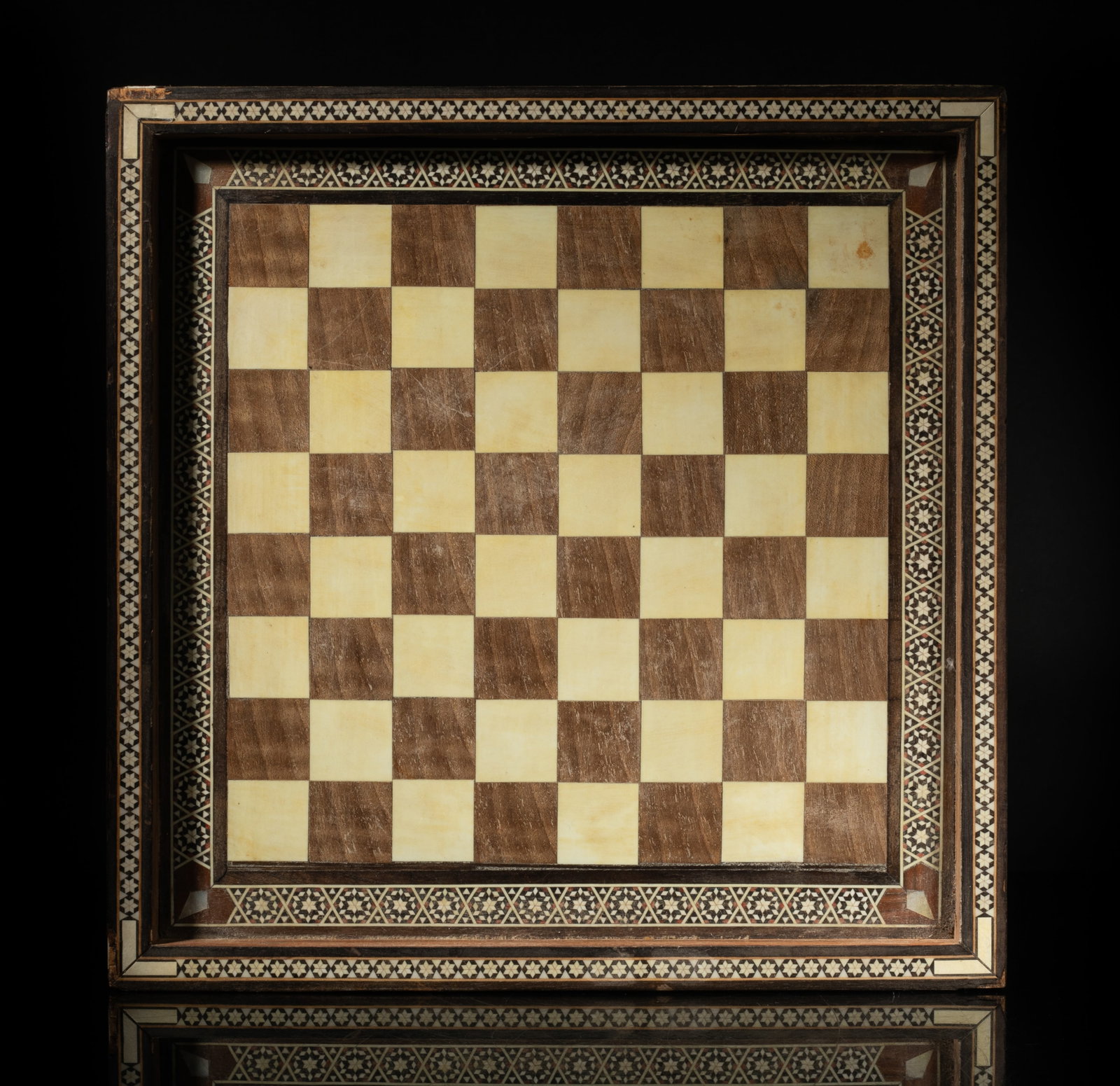 Estate Turkey Vintage Wood Chessboard (1 of 10)