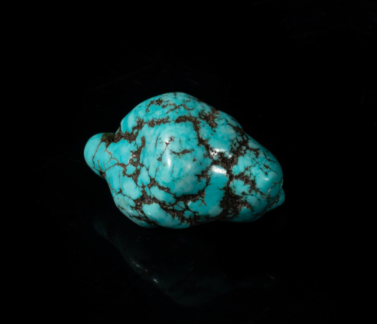 Sterling, Turquoise Like, Native American Type Set - 9