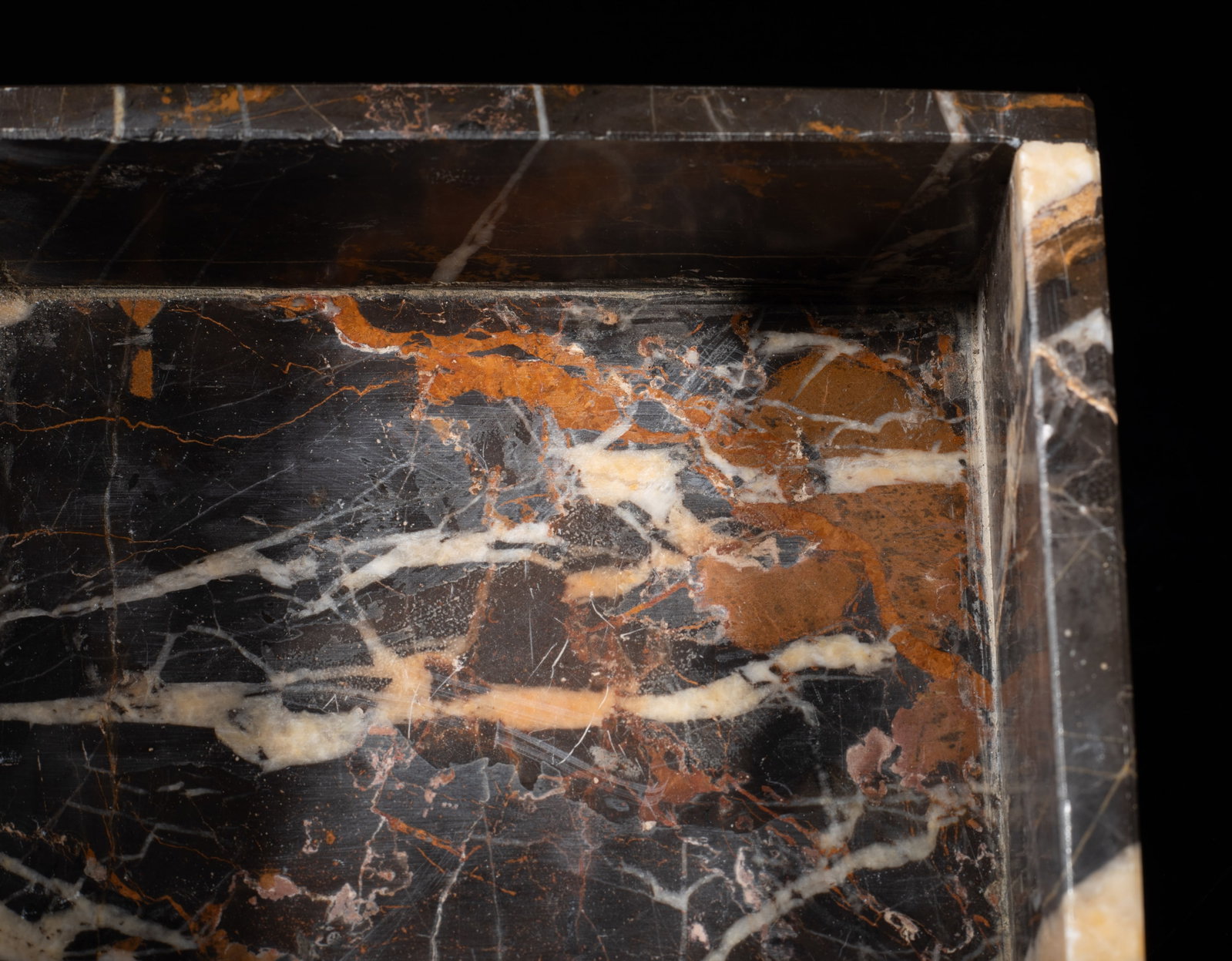 Chinese Jade Covered Marble Box - 10