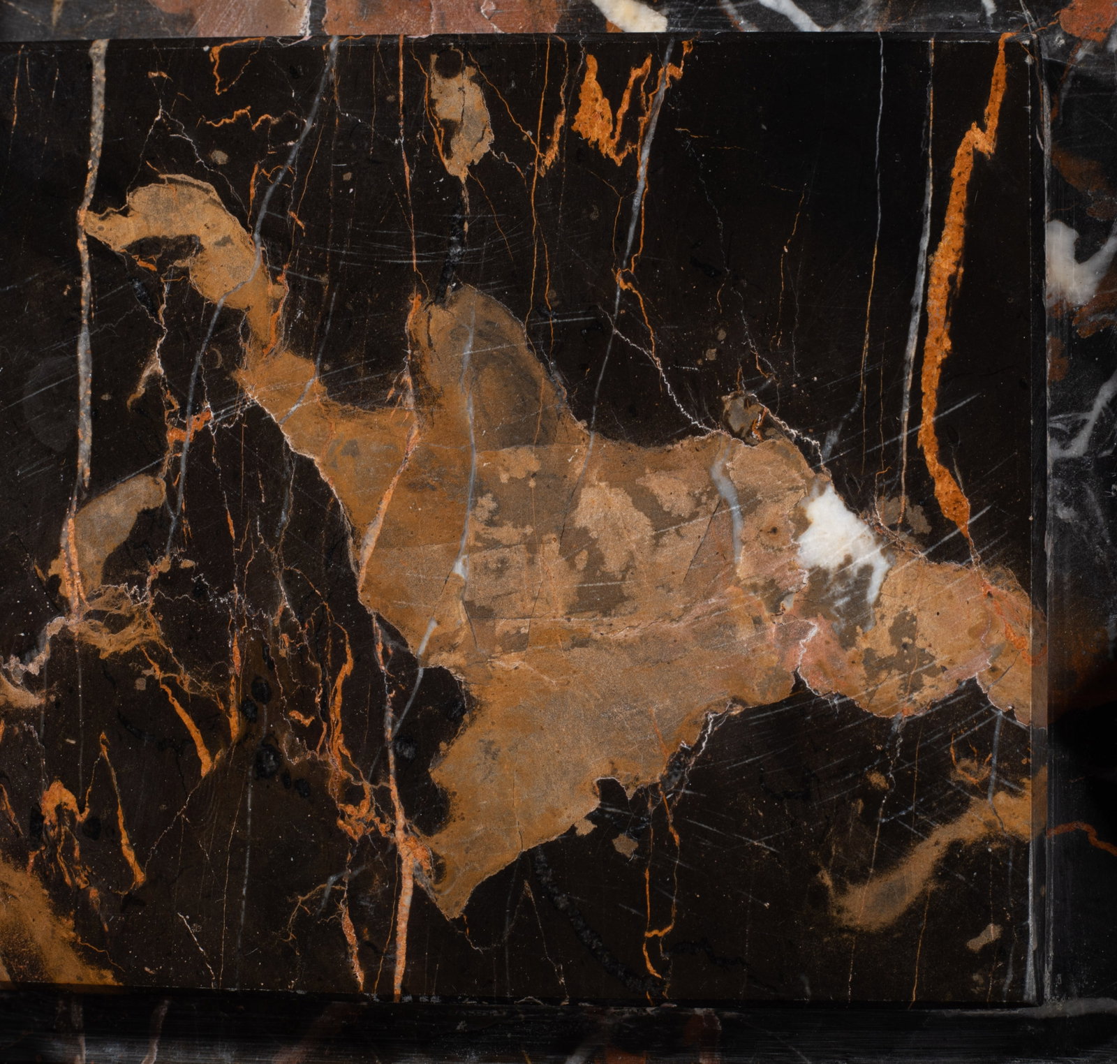 Chinese Jade Covered Marble Box - 9