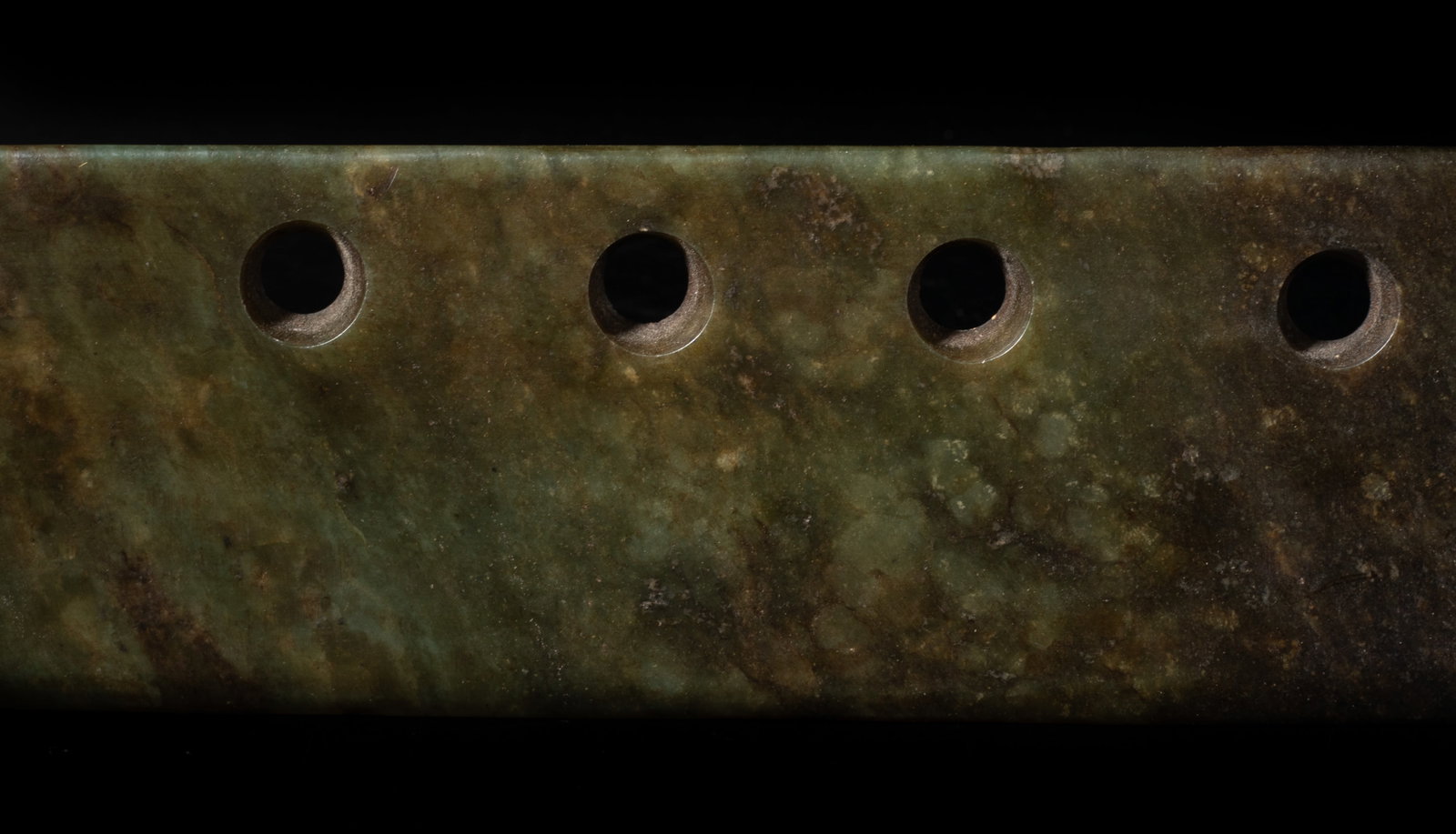 Long Chinese Jade Carved Axe - 12