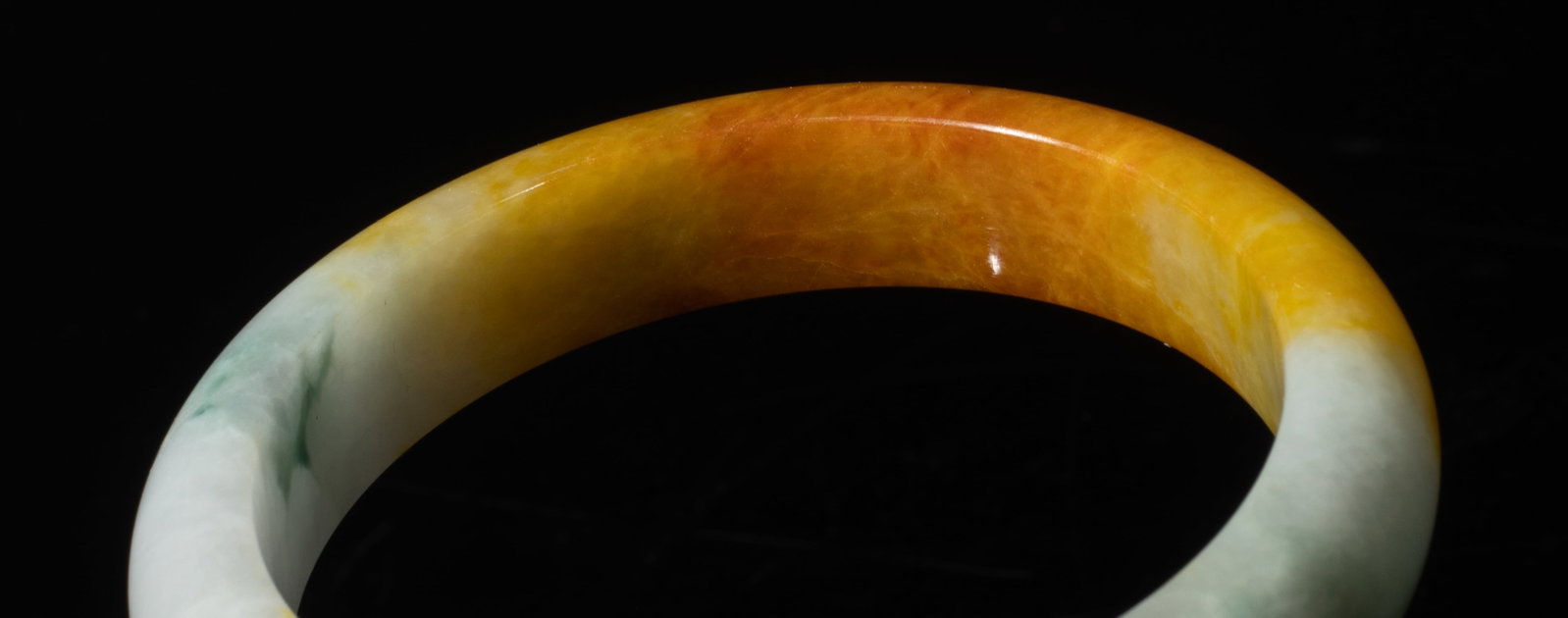 Estate Two Chinese Jade Bangles - 11