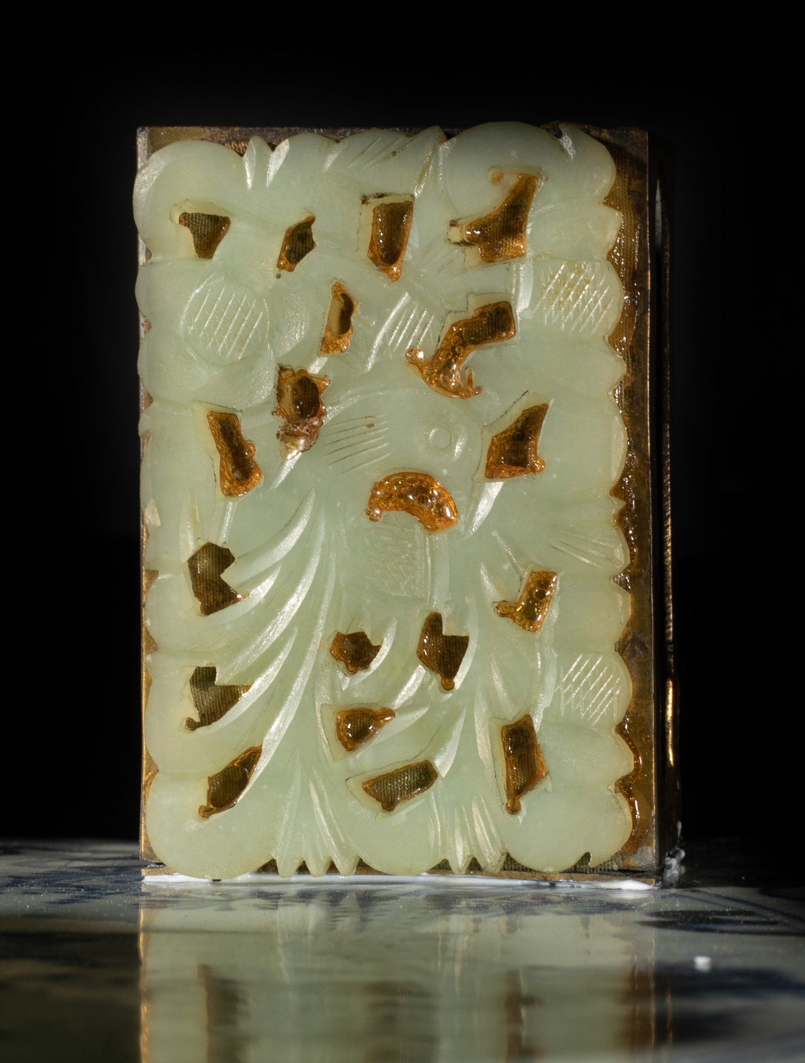 Early 20th Chinese Export Jade Writing Sets - 3