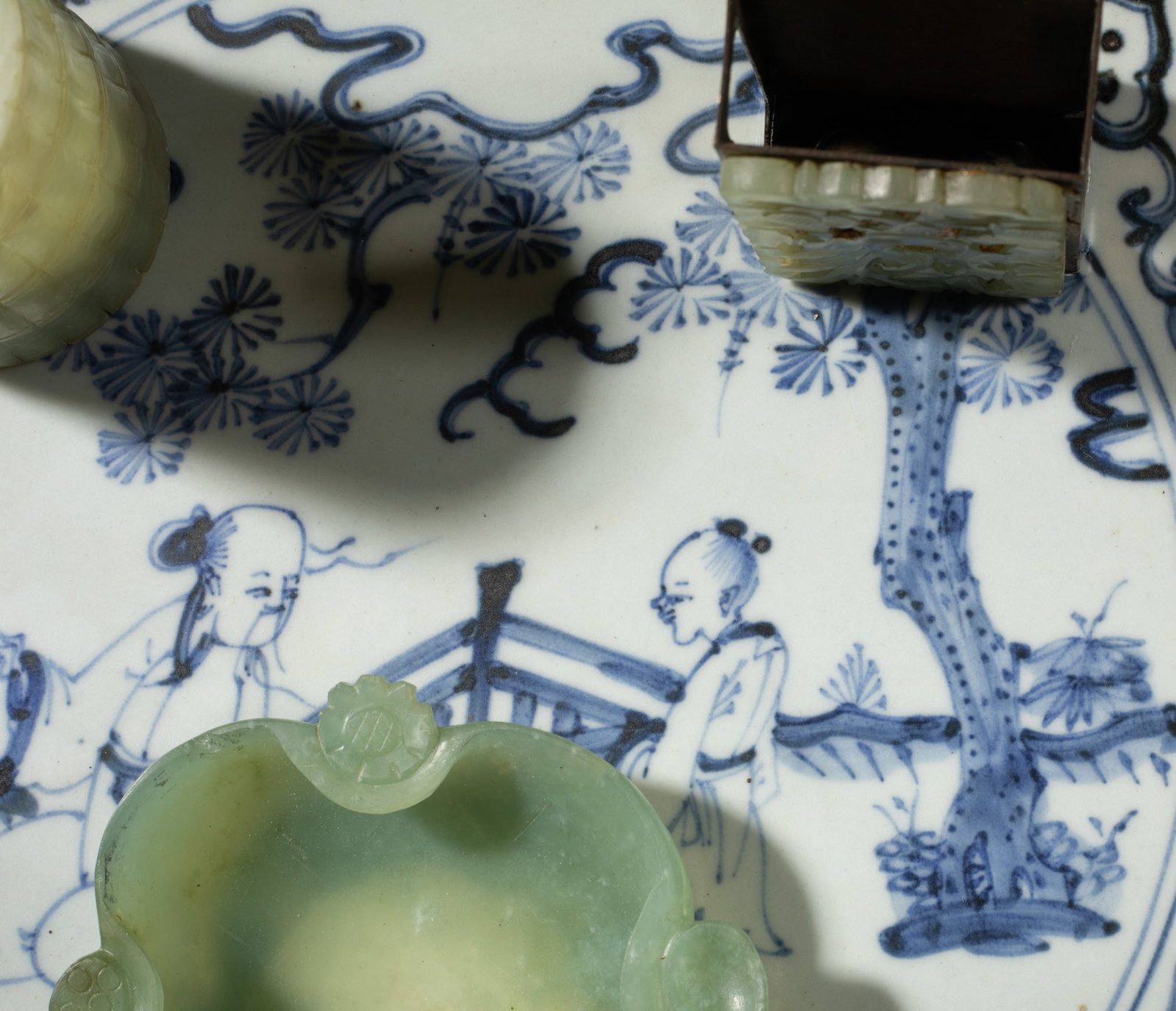 Early 20th Chinese Export Jade Writing Sets - 9
