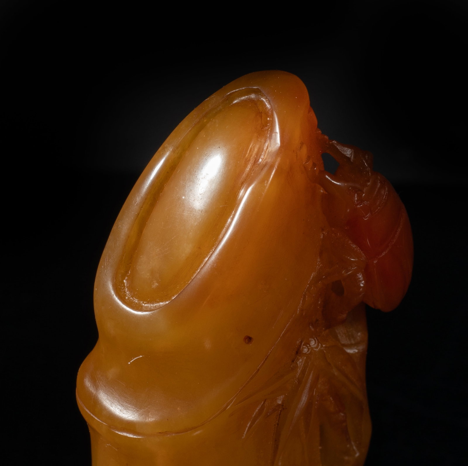 Rare Chinese Translucent Stone Sculpture - 8