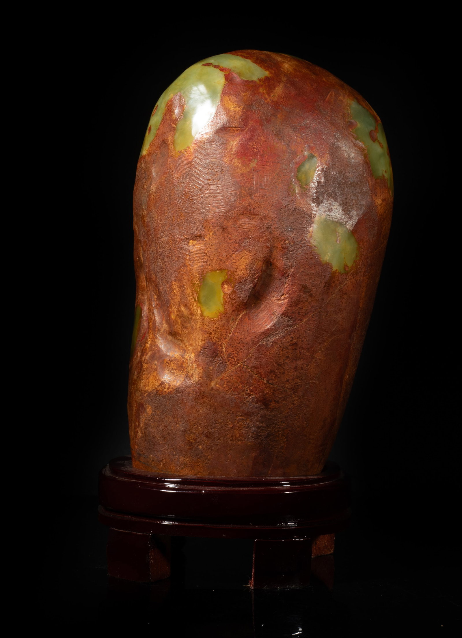 Large Chinese Russet Pebble Jade Scholar Stone (1 of 12)