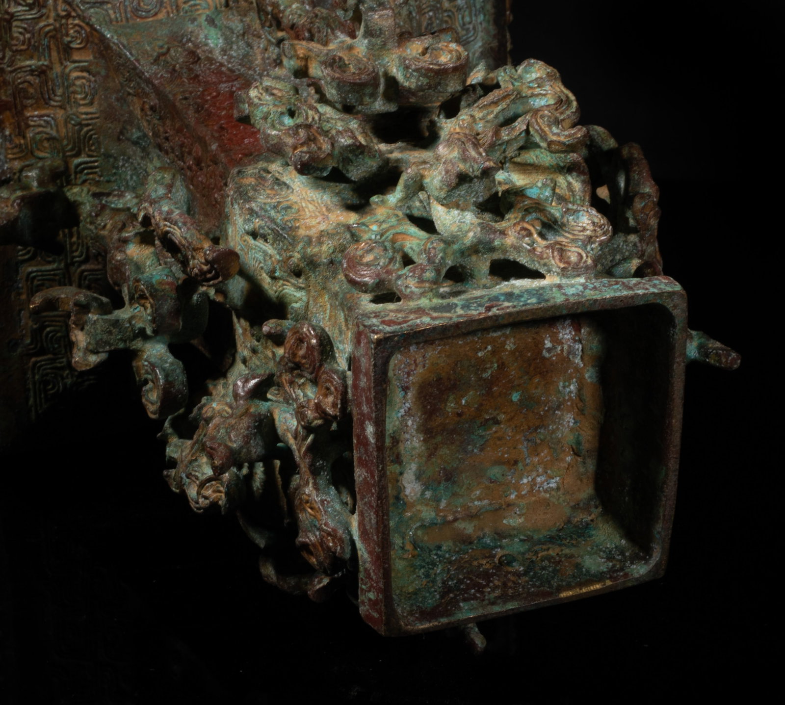 Large Chinese Bronze Made Pot Sets - 16