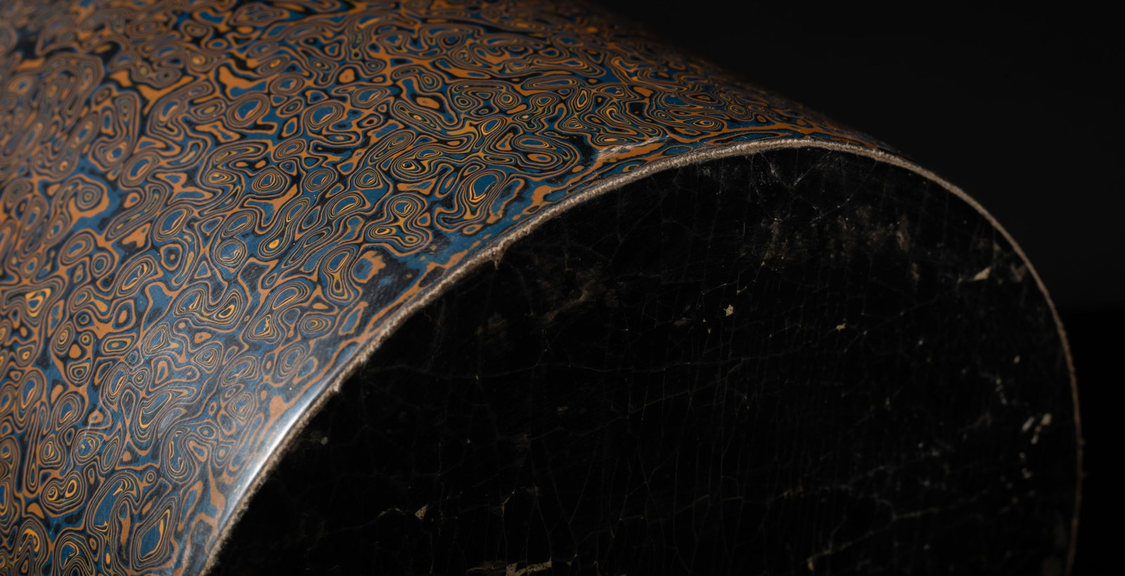 Large Chinese Lacquer Brush Pot - 10