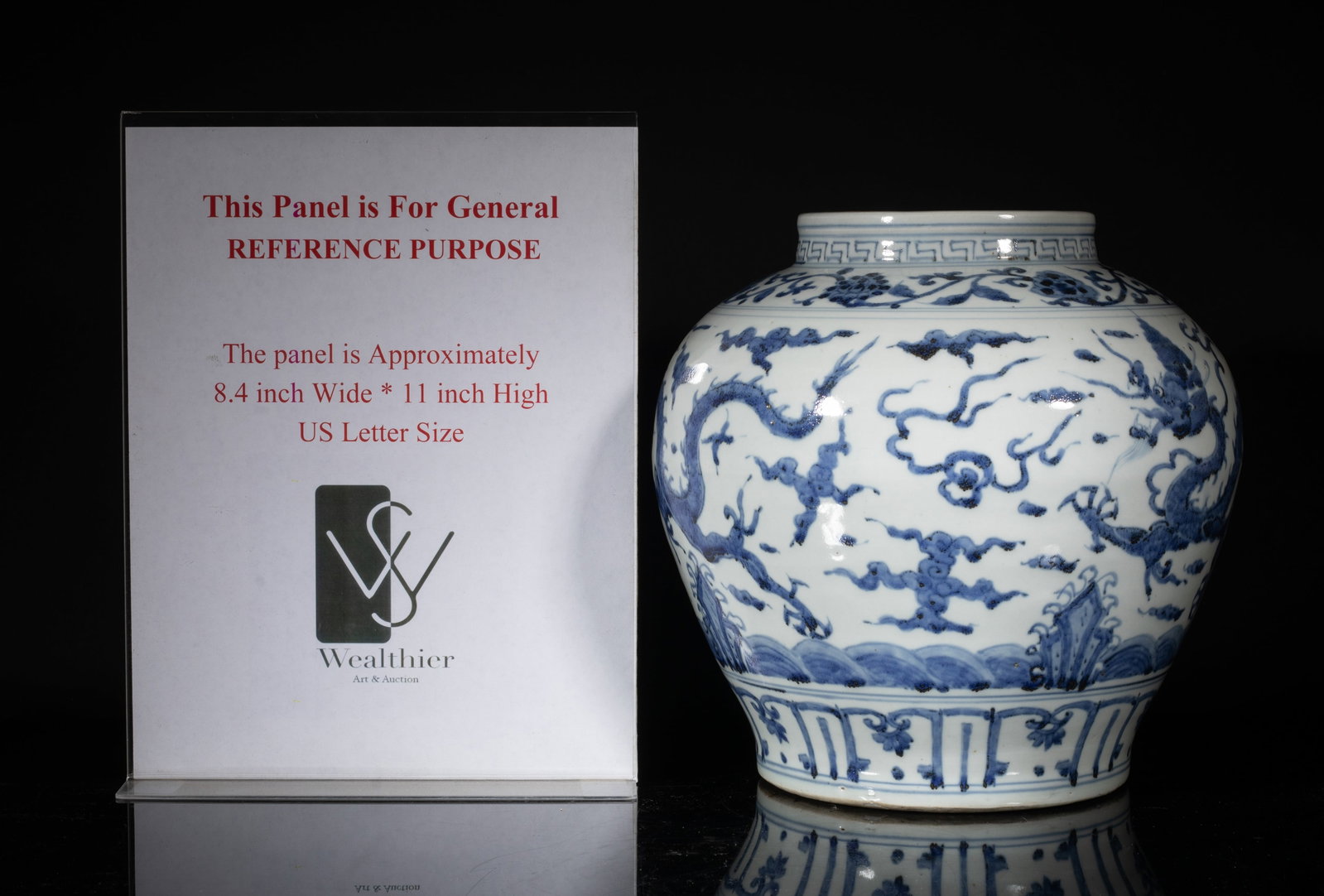 Large Chinese Export Porcelain Jar - 2