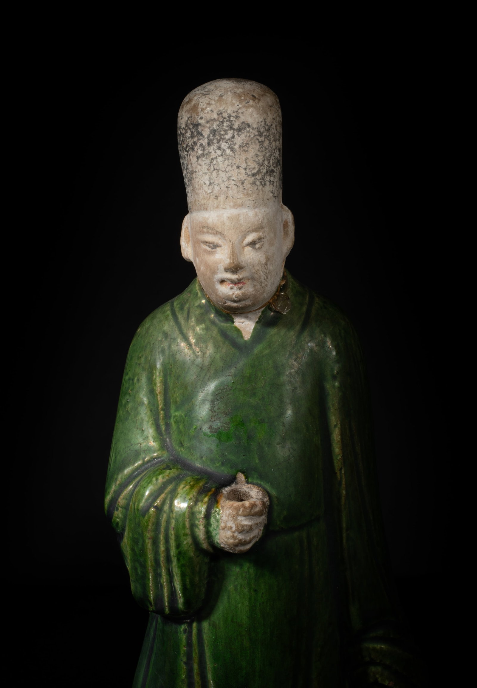 Set Chinese Early Ming Pottery Figures - 10