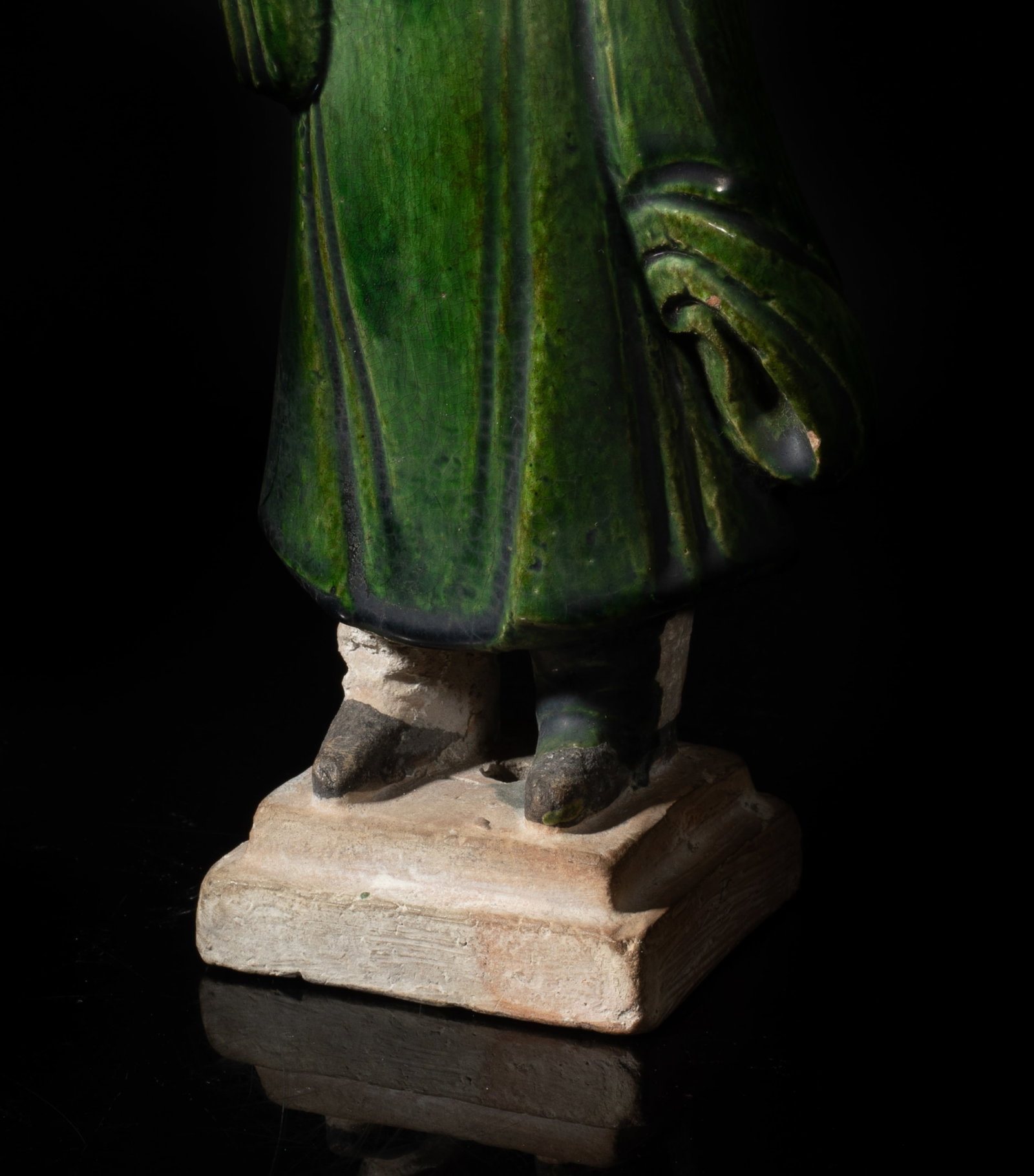 Set Chinese Early Ming Pottery Figures - 11