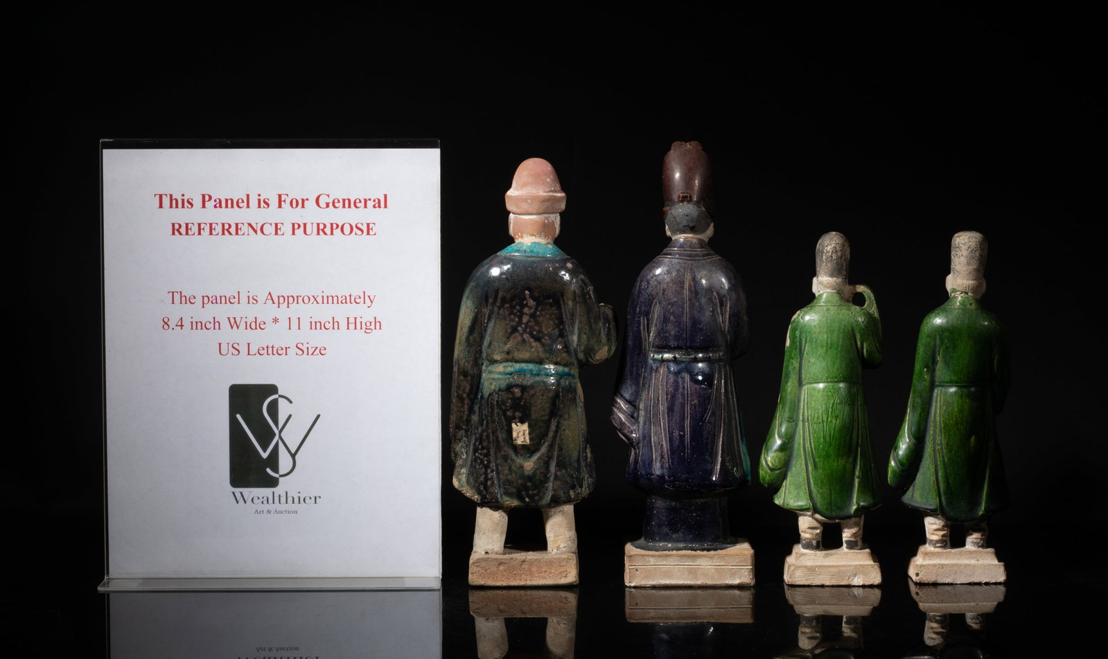 Set Chinese Early Ming Pottery Figures - 2