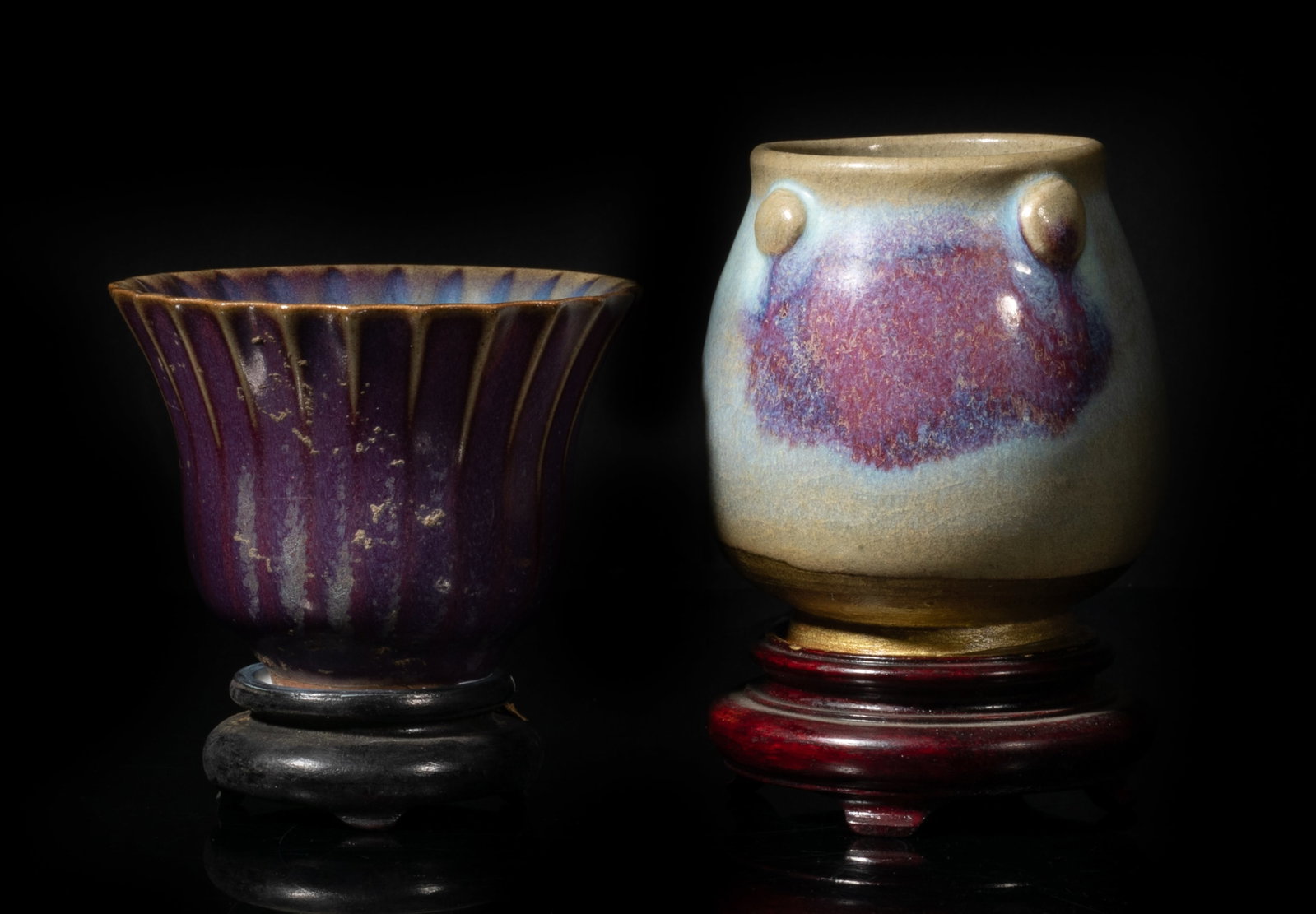Two Chinese Jun Ware Porcelain Cups (1 of 15)