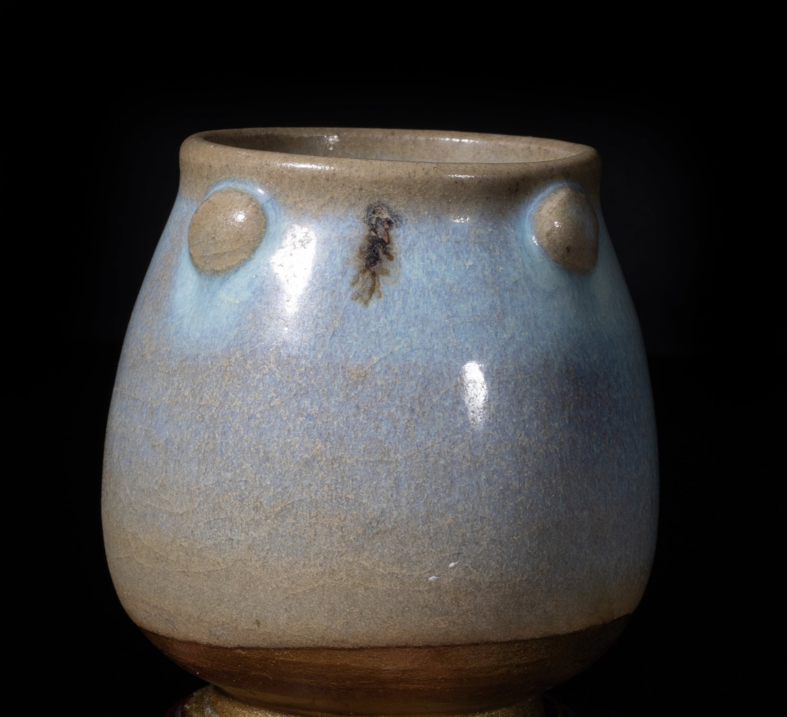 Two Chinese Jun Ware Porcelain Cups - 9